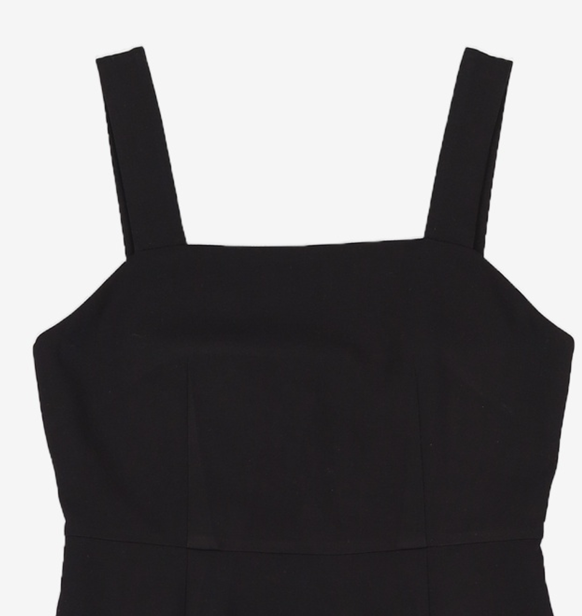 미쏘(MIXXO) 스퀘어넥 레이어드 롱 원피스 MIWOWB911B S