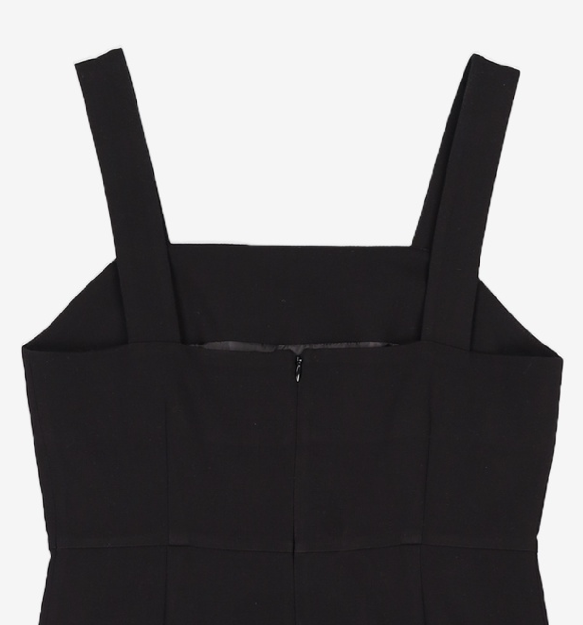 미쏘(MIXXO) 스퀘어넥 레이어드 롱 원피스 MIWOWB911B S