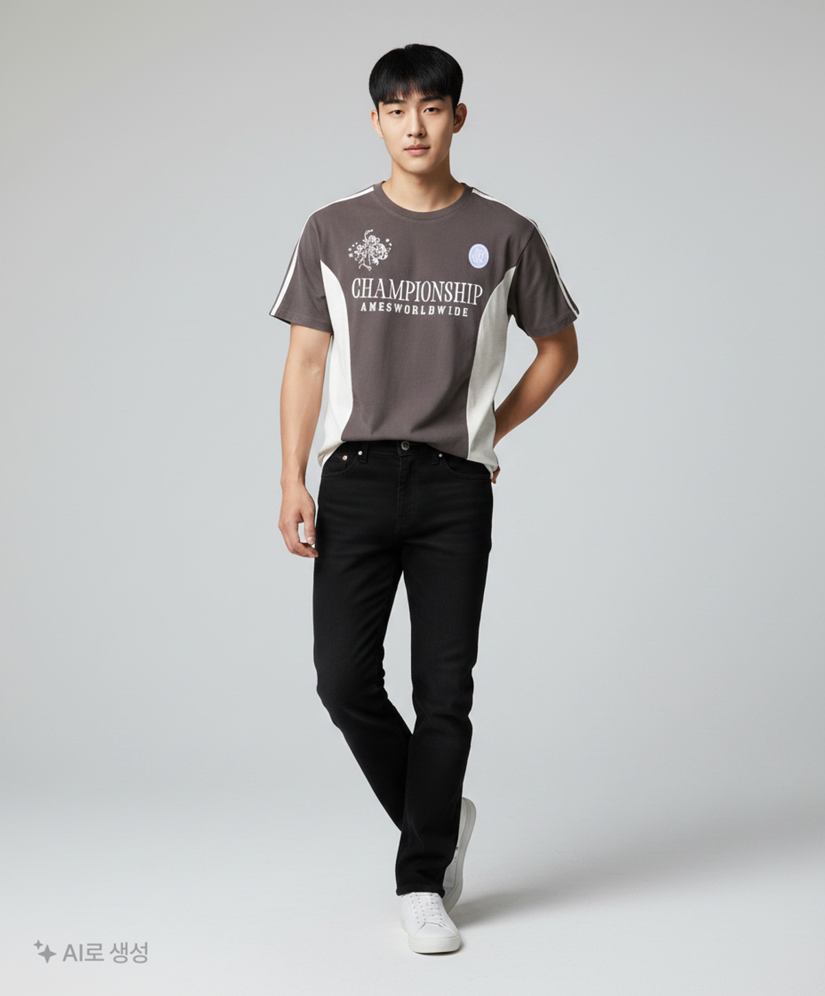 아메스 월드와이드(AMES-WORLDWIDE) 반소매 티셔츠 M