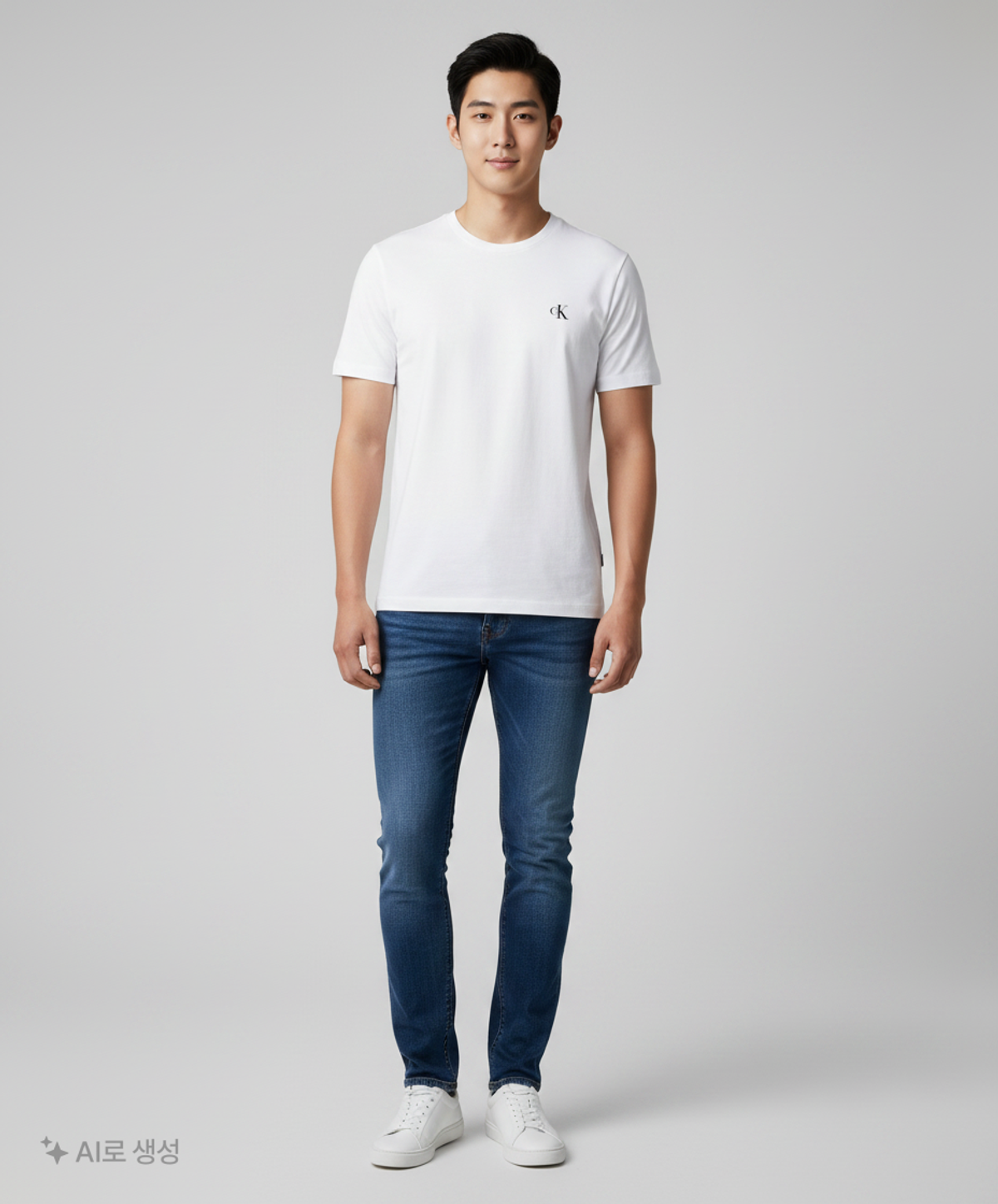 캘빈클라인 진(CALVIN KLEIN JEANS) 반소매 티셔츠 L