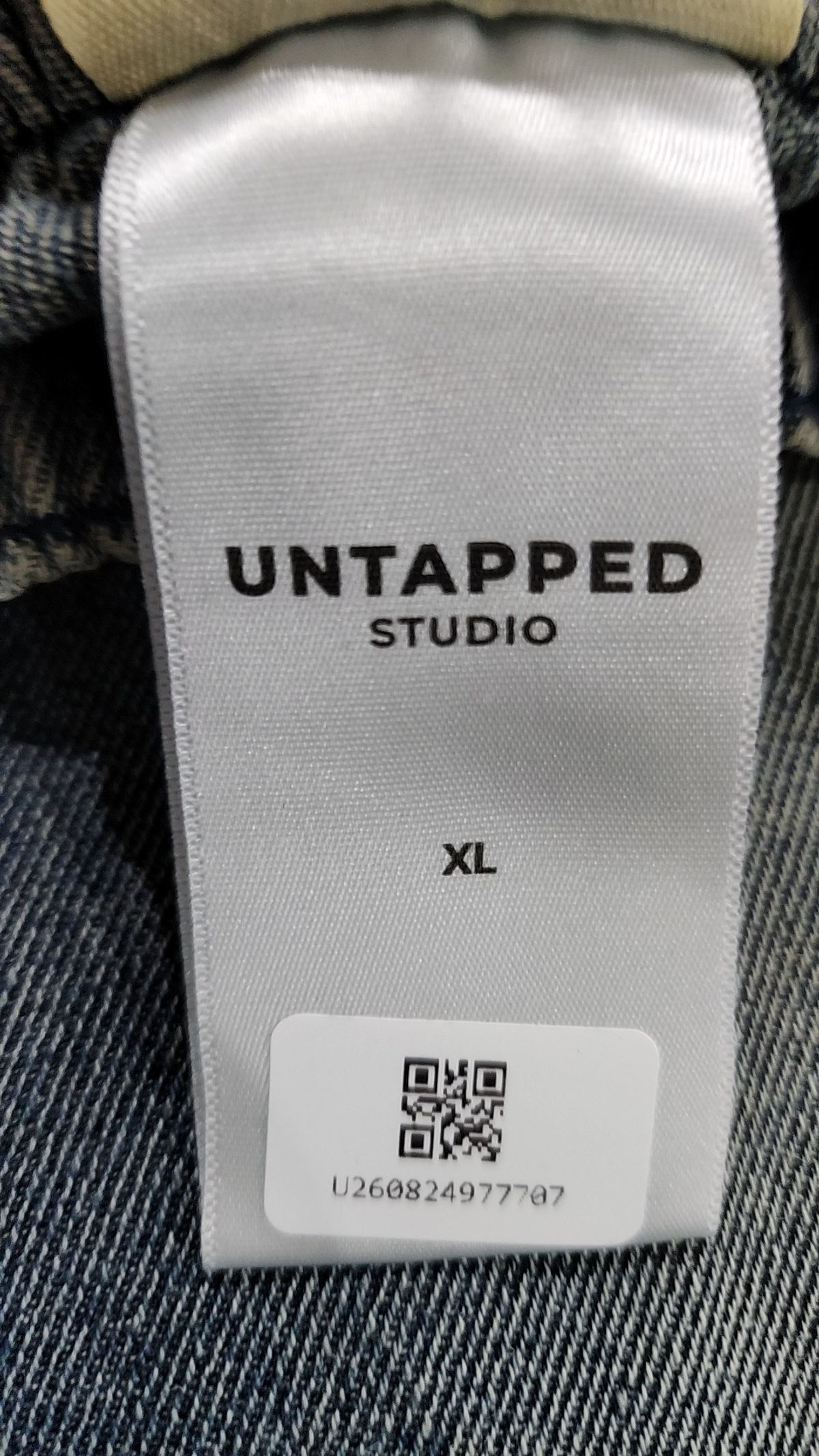 언탭트 스튜디오(UNTAPPED STUDIO) 청/데님 팬츠 XL