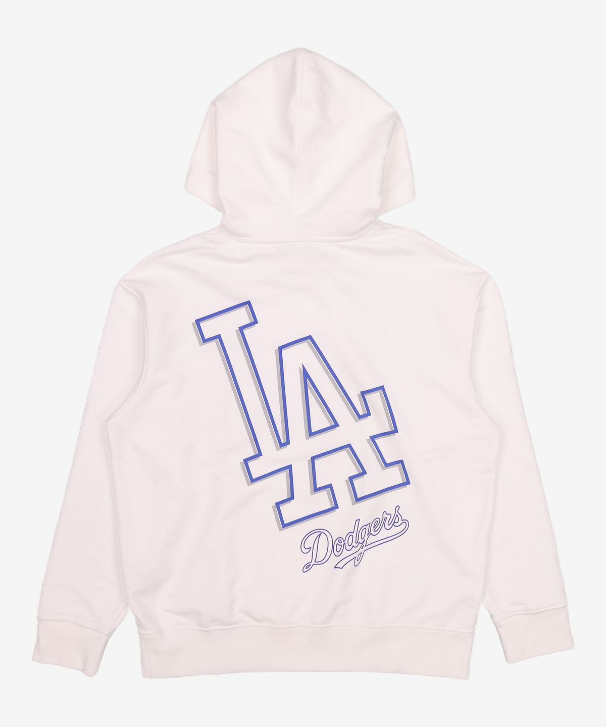 엠엘비(MLB) 베이직 메가로고 오버핏 후드티 LA (White) 100