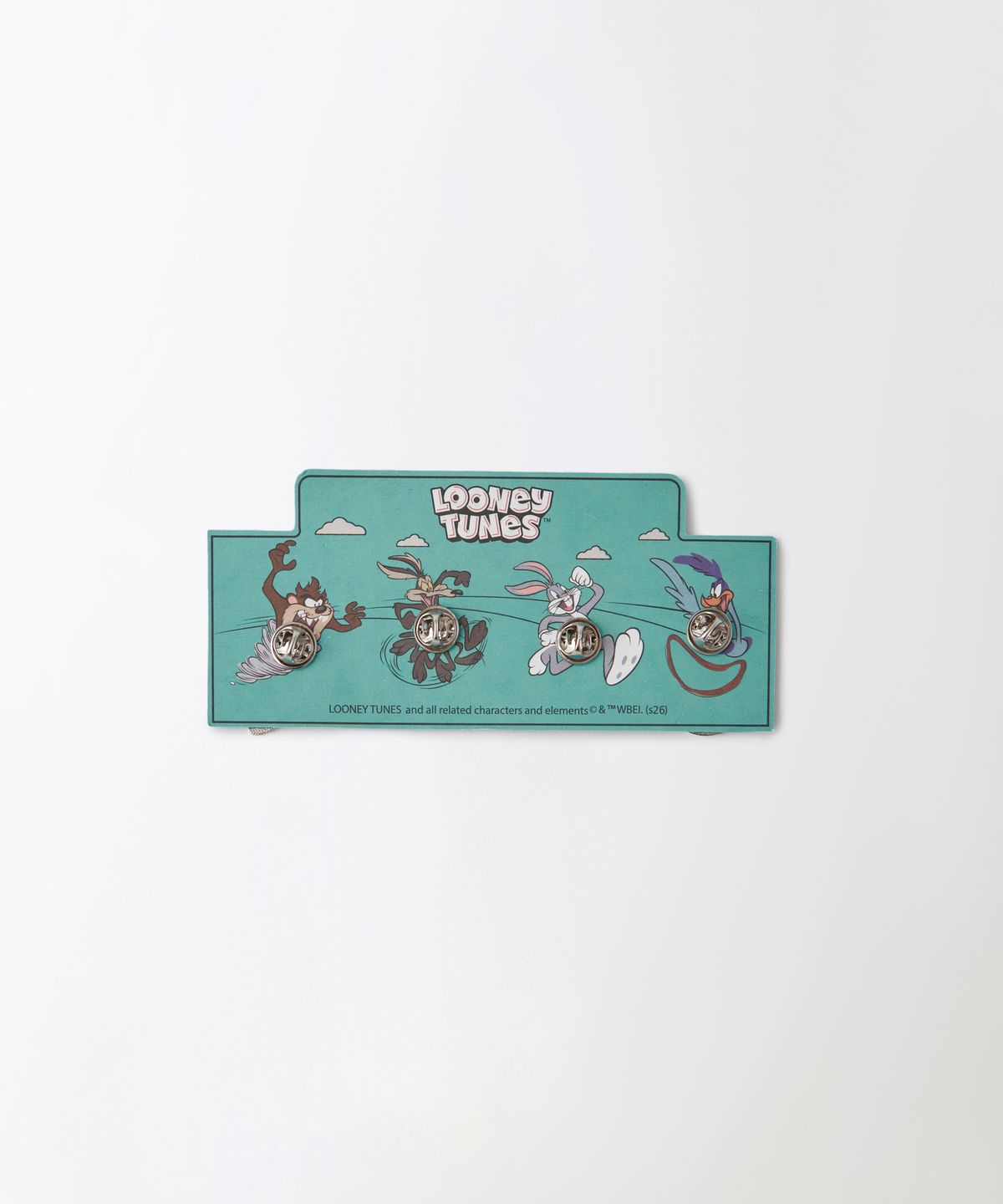 아웃스탠딩(OUTSTANDING) [LOONEY TUNES] CHARACTER PIN BADGE SET_LOONEY TUNES