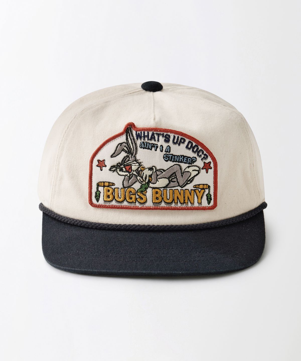 아웃스탠딩(OUTSTANDING) [LOONEY TUNES] COTTON CAP(WHATS UP DOC)_ECRU/NAVY