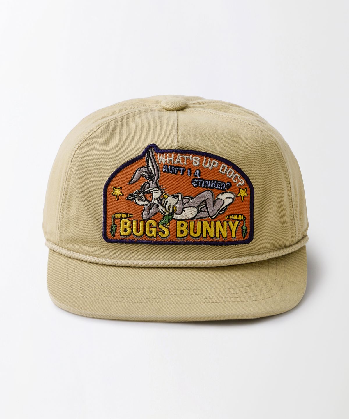 아웃스탠딩(OUTSTANDING) [LOONEY TUNES] COTTON CAP(WHATS UP DOC)_KHAKI