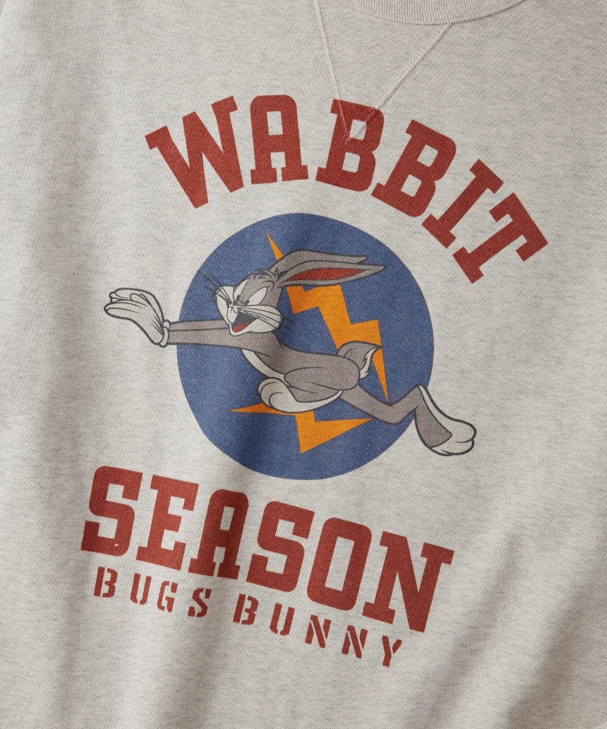 아웃스탠딩(OUTSTANDING) [LOONEY TUNES] SWEAT(WABBIT SEASON)_1%OATMEAL