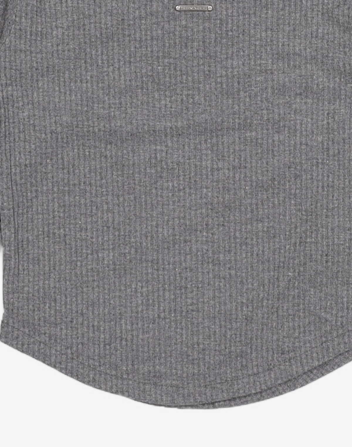 트리밍버드(TREEMINGBIRD) Square Neck Finger Hole Long Sleeve [ Black ] OS