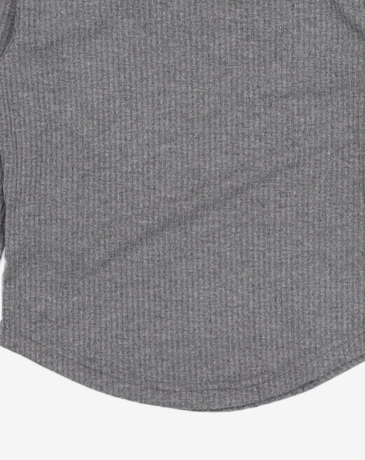 트리밍버드(TREEMINGBIRD) Square Neck Finger Hole Long Sleeve [ Black ] OS
