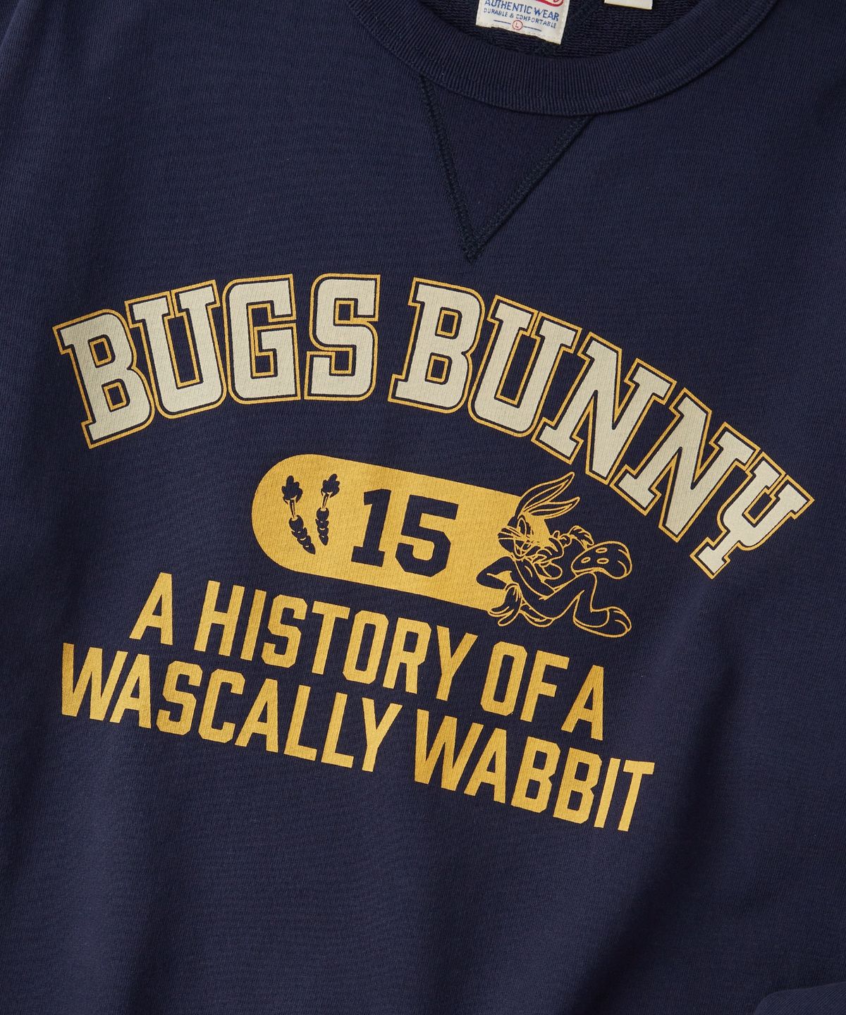 아웃스탠딩(OUTSTANDING) [LOONEY TUNES] SWEAT(BUGS BUNNY)_NAVY
