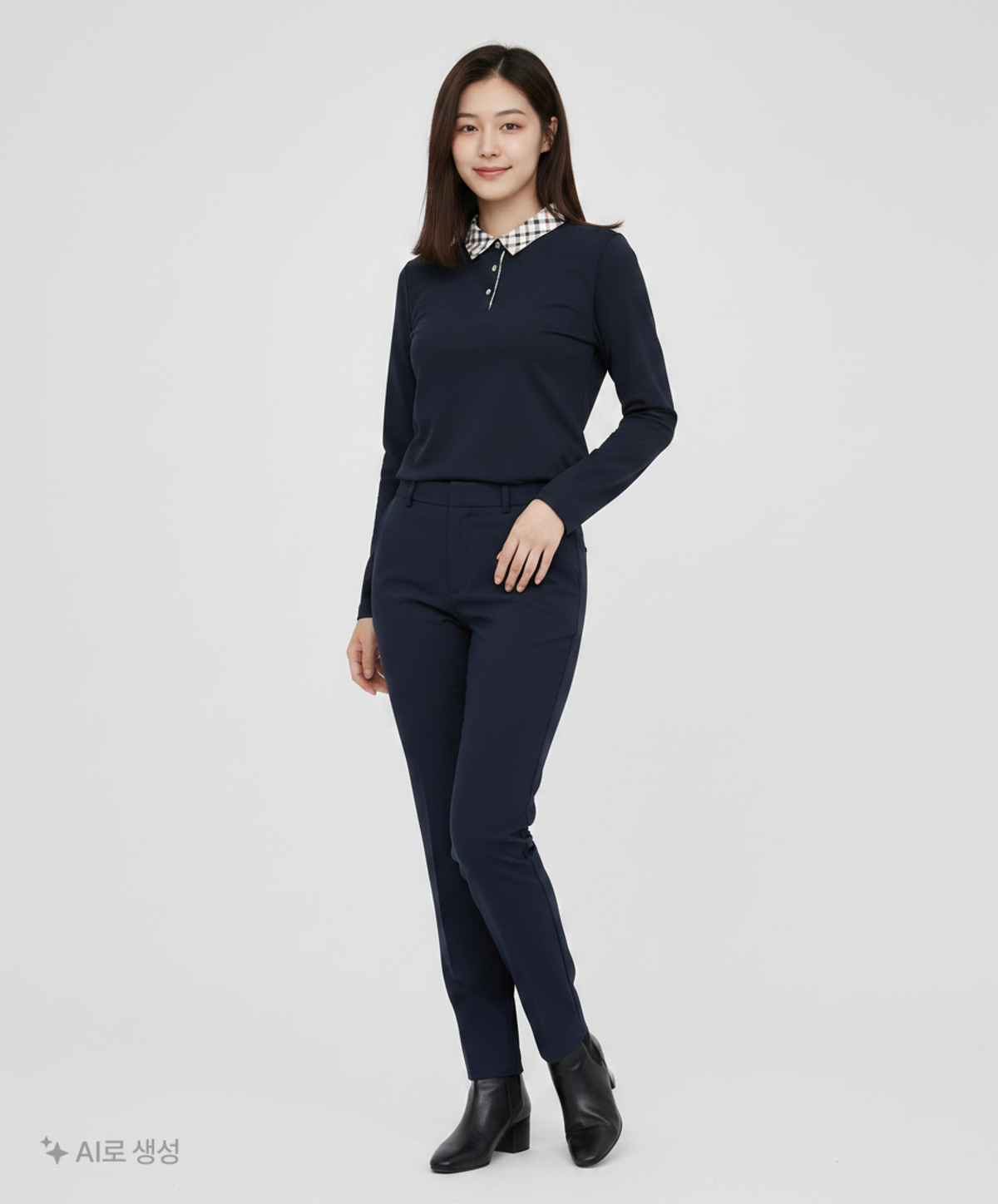닥스 골프(DAKS GOLF) 피케/카라 티셔츠 90