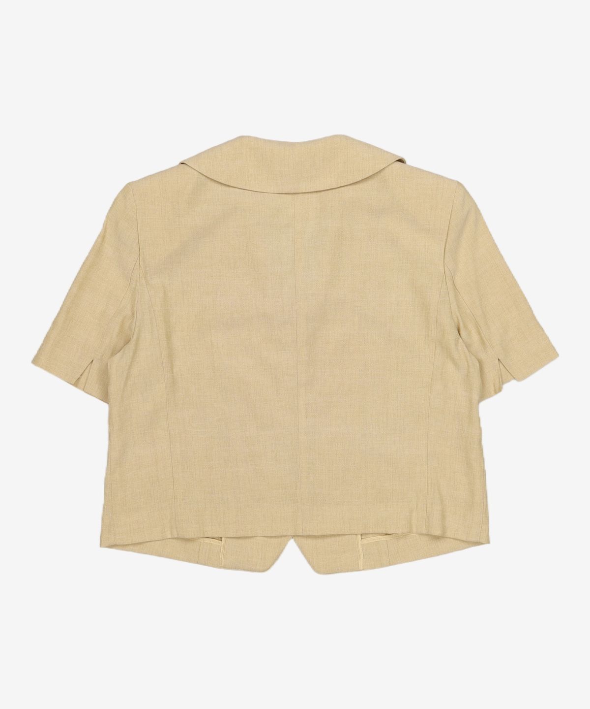 미쏘(MIXXO) [리오더]JKC433G RE 빅카라 숏 반팔 자켓 MIWJKC61QG M