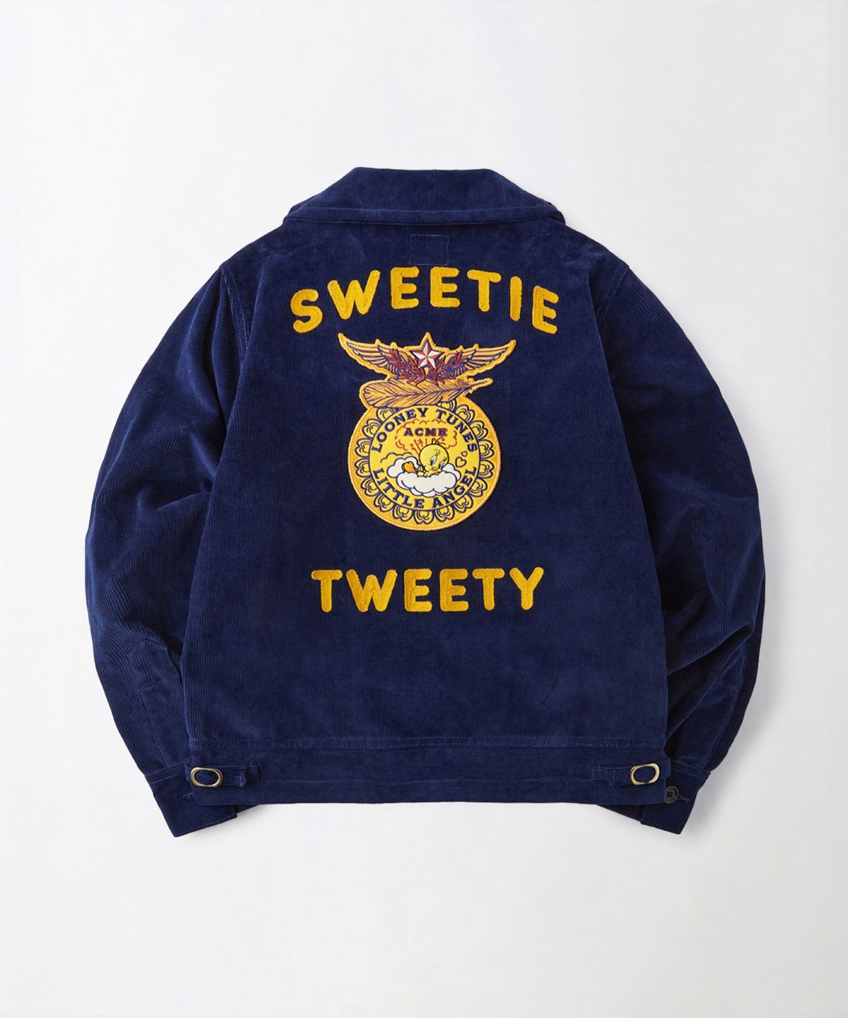 아웃스탠딩(OUTSTANDING) [LOONEY TUNES] FFA WORK JACKET_NAVY