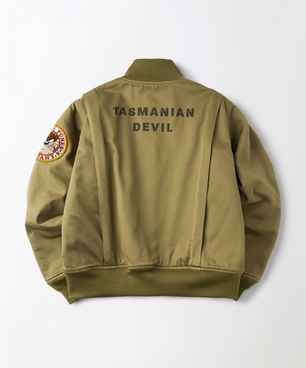 아웃스탠딩(OUTSTANDING) [LOONEY TUNES] TANKER JACKET_KHAKI