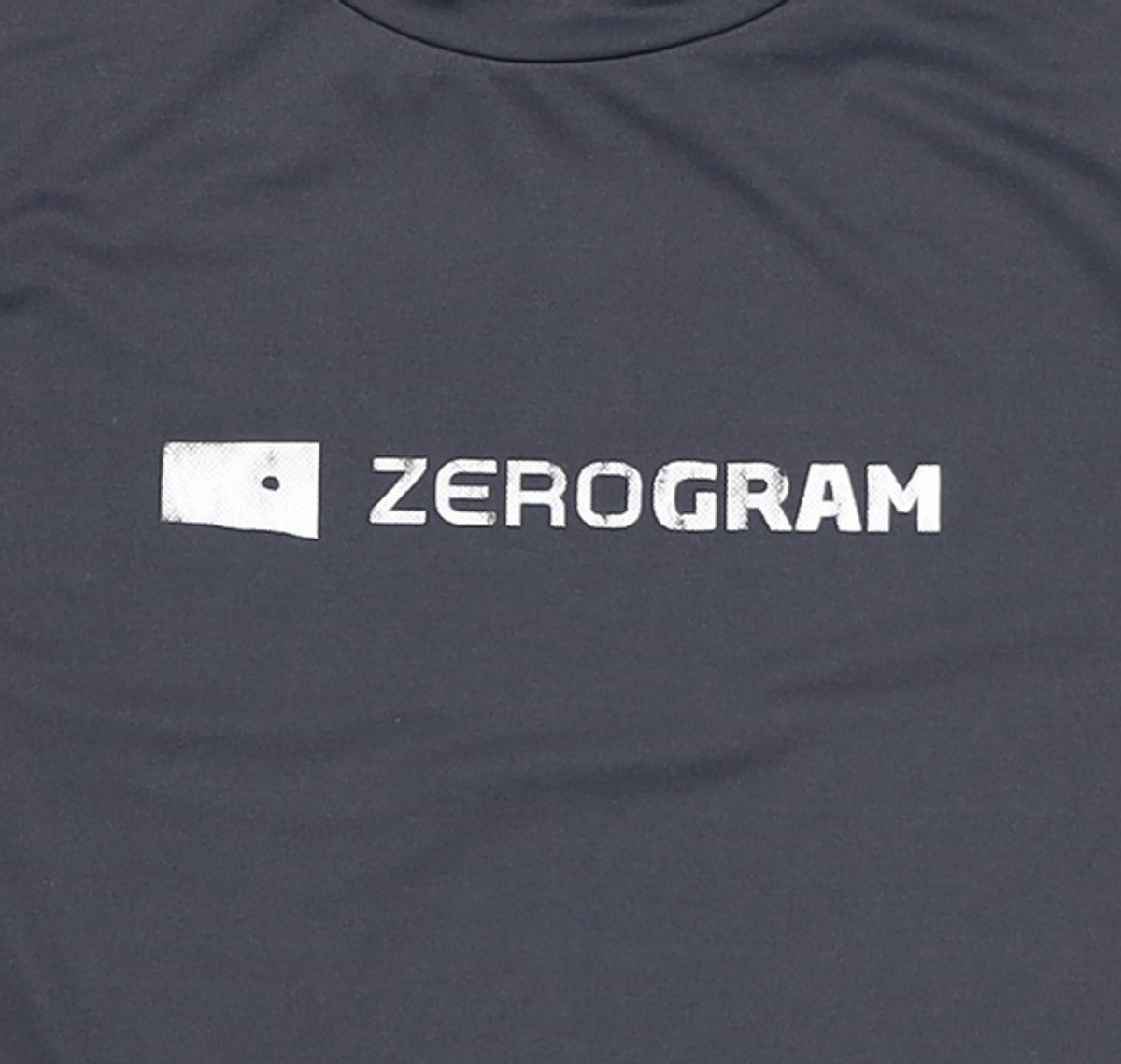 제로그램(ZEROGRAM) 슬림핏 크롭 티셔츠 블랙 M