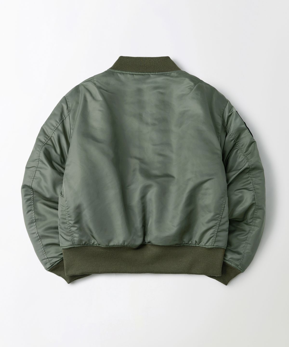 아웃스탠딩(OUTSTANDING) [LOONEY TUNES] MA-1 FLIGHT JACKET_SAGE GREEN