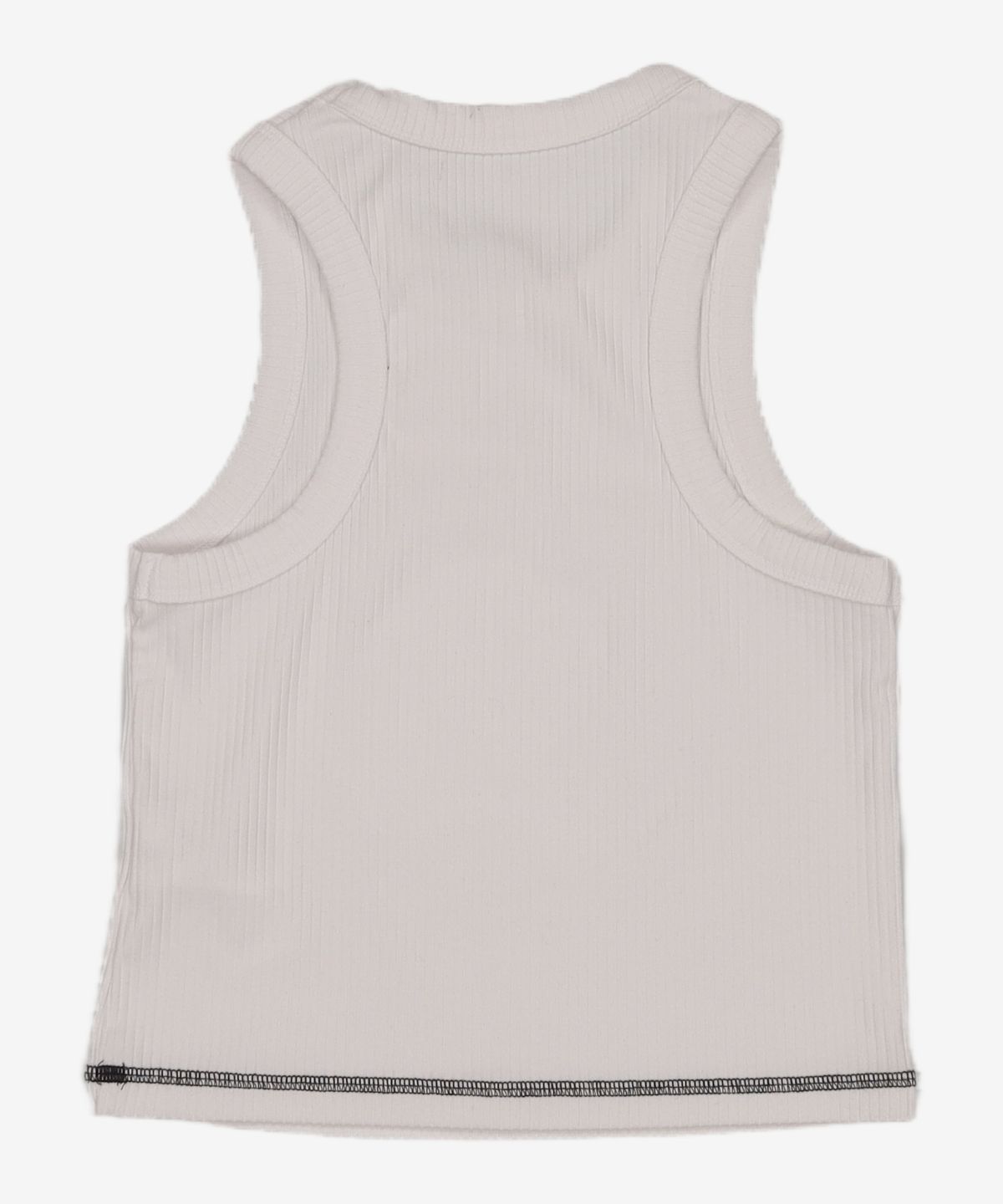 카이(KYE) RIB SLEEVELESS TOP_WHITE (KYOR2RSR03W) FREE
