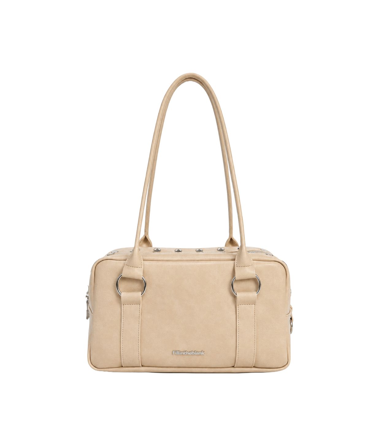 필인더블랭크(FILLINTHEBLANK) Stud Radio Bag(Oatmeal)