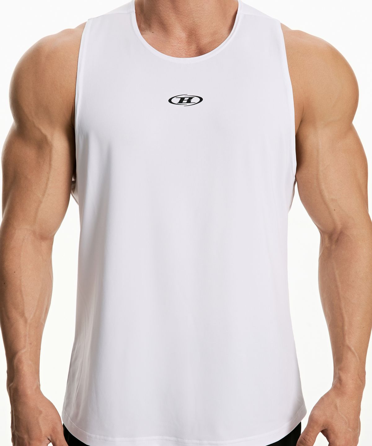 본투윈(BORN TO WIN) SYMBOL B TANK SLEEVELESS [WHITE]