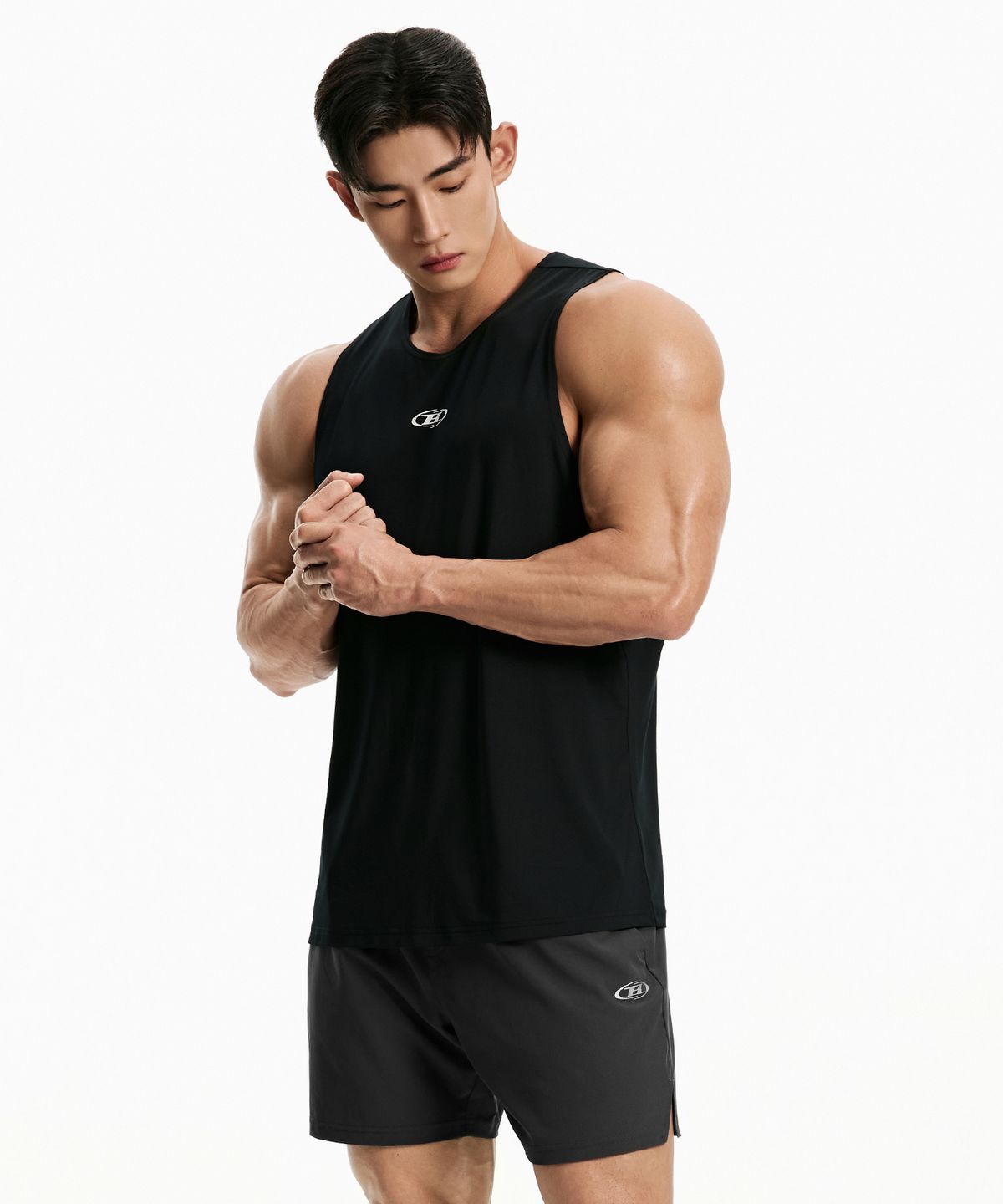 본투윈(BORN TO WIN) SYMBOL B TANK SLEEVELESS [BLACK]