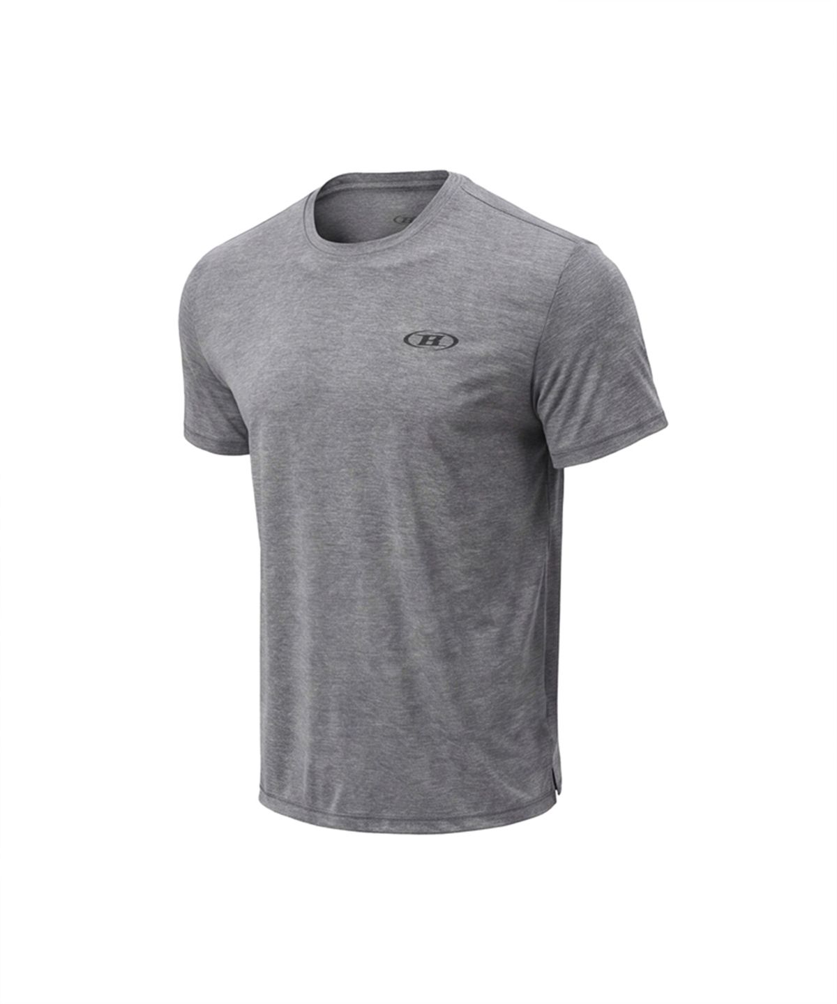 본투윈(BORN TO WIN) SYMBOL B QUICK DRY T-SHIRTS [MELANGE GREY]