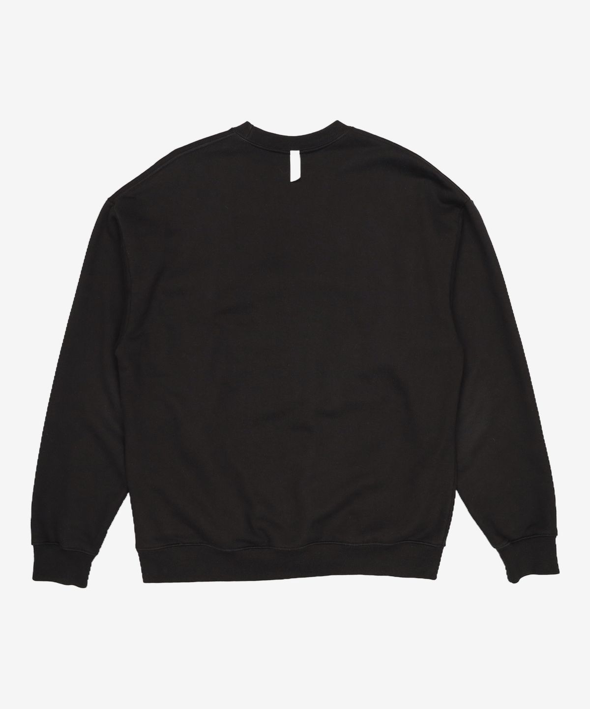 노매뉴얼(NOMANUAL) D.R LOGO SWEATSHIRT - BLACK L