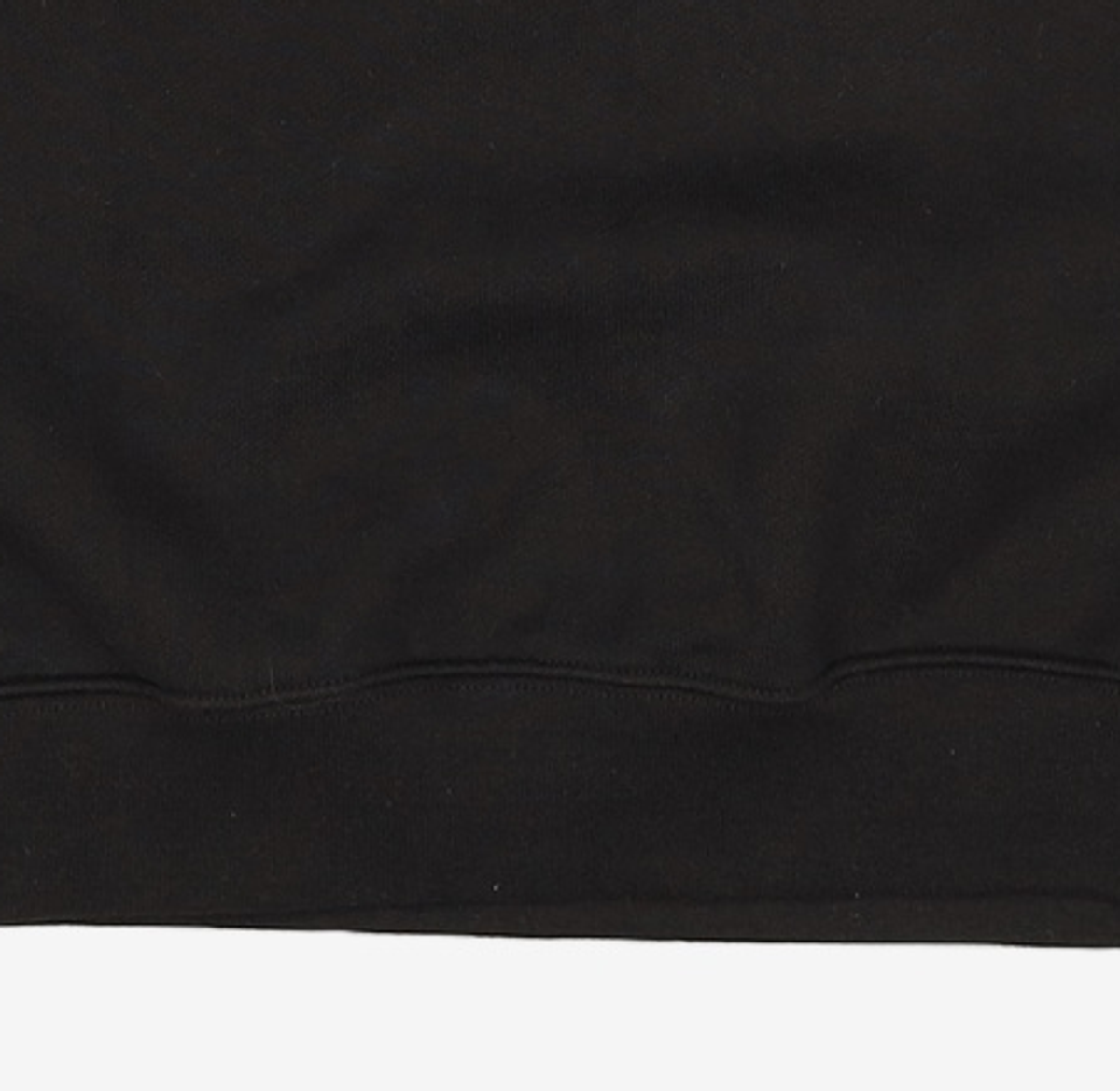 노매뉴얼(NOMANUAL) D.R LOGO SWEATSHIRT - BLACK L