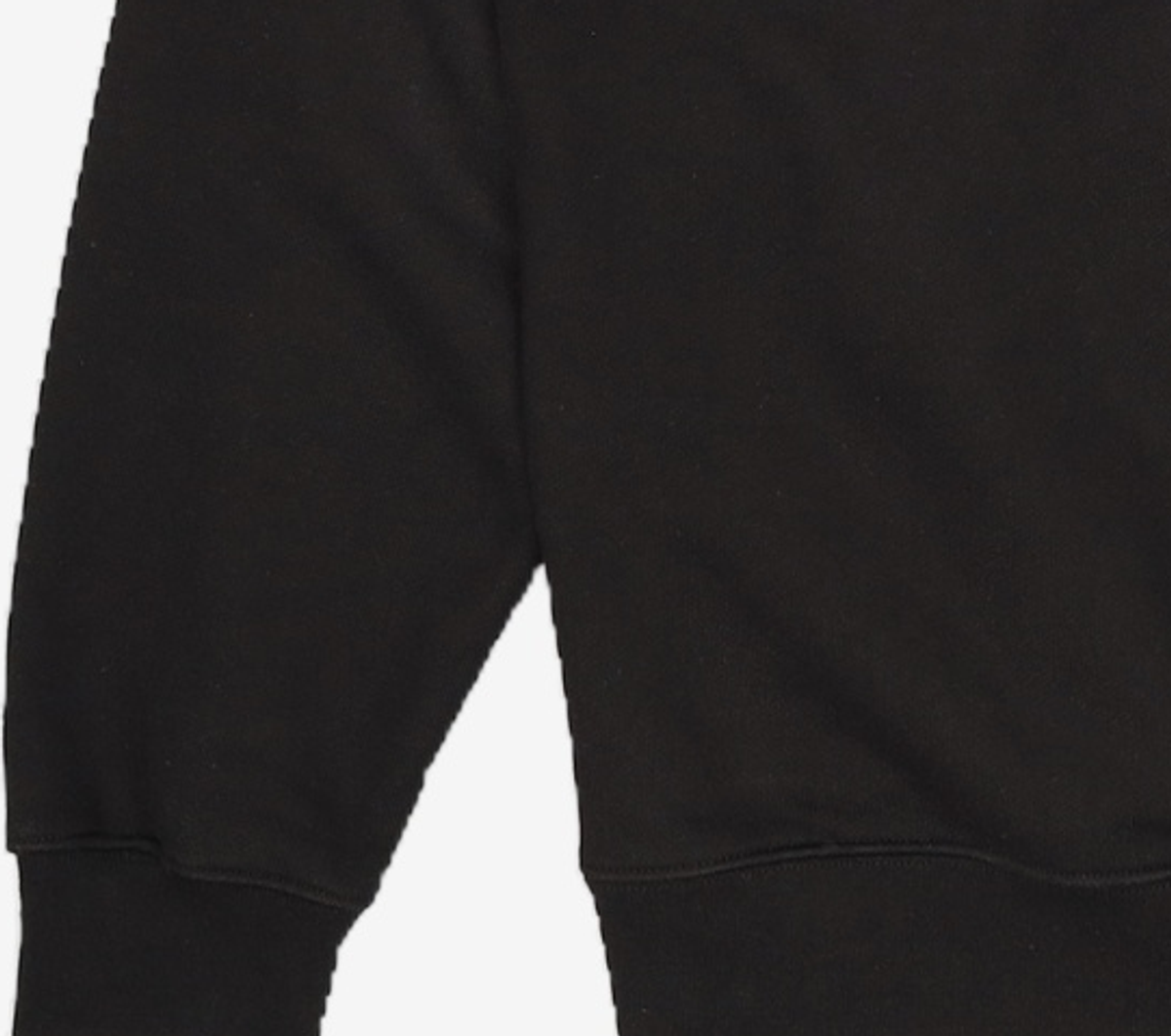 노매뉴얼(NOMANUAL) D.R LOGO SWEATSHIRT - BLACK L