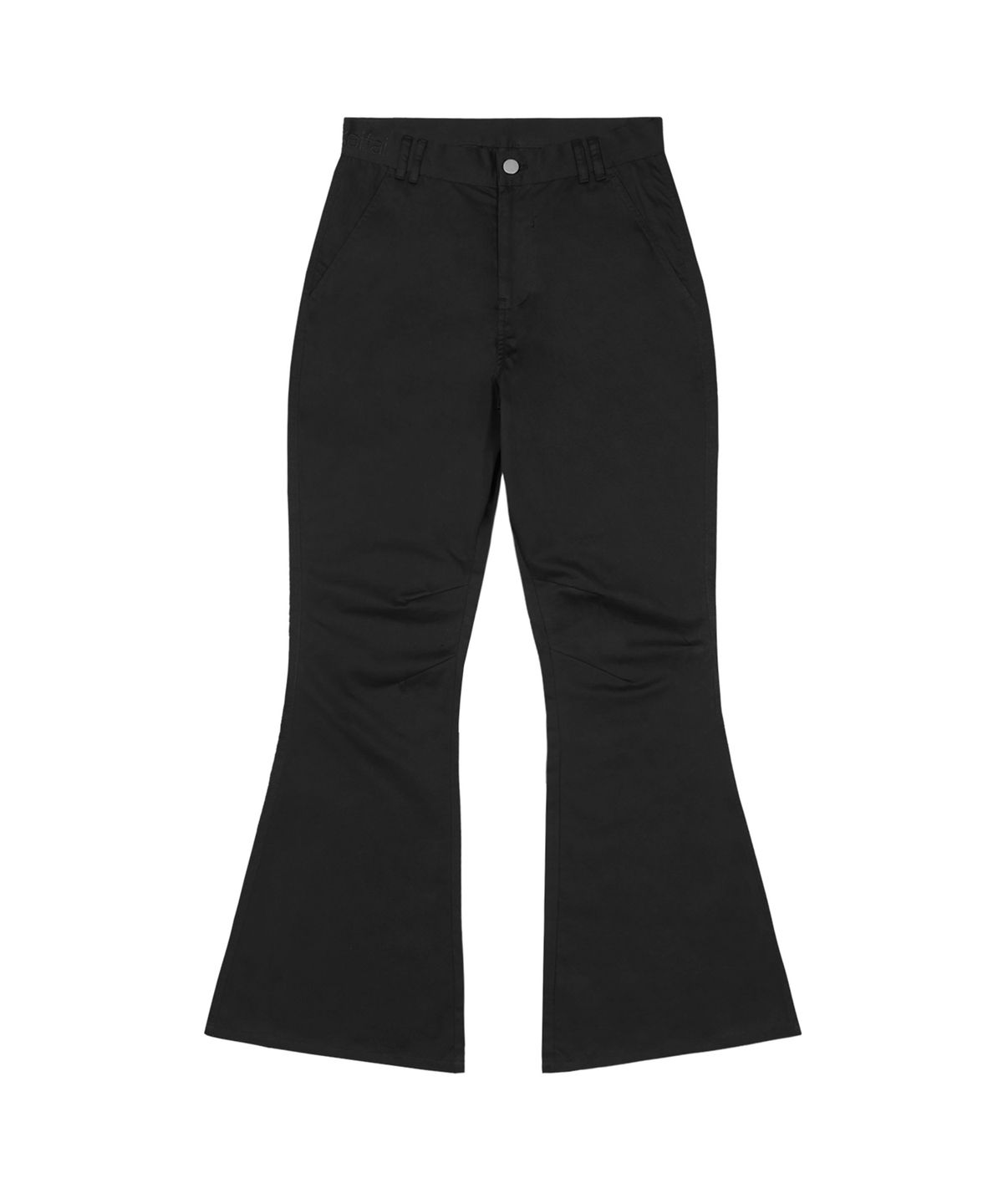카이파이(KAIFAI) 모프 오버레이 부츠컷 팬츠 (블랙) K26ZC752