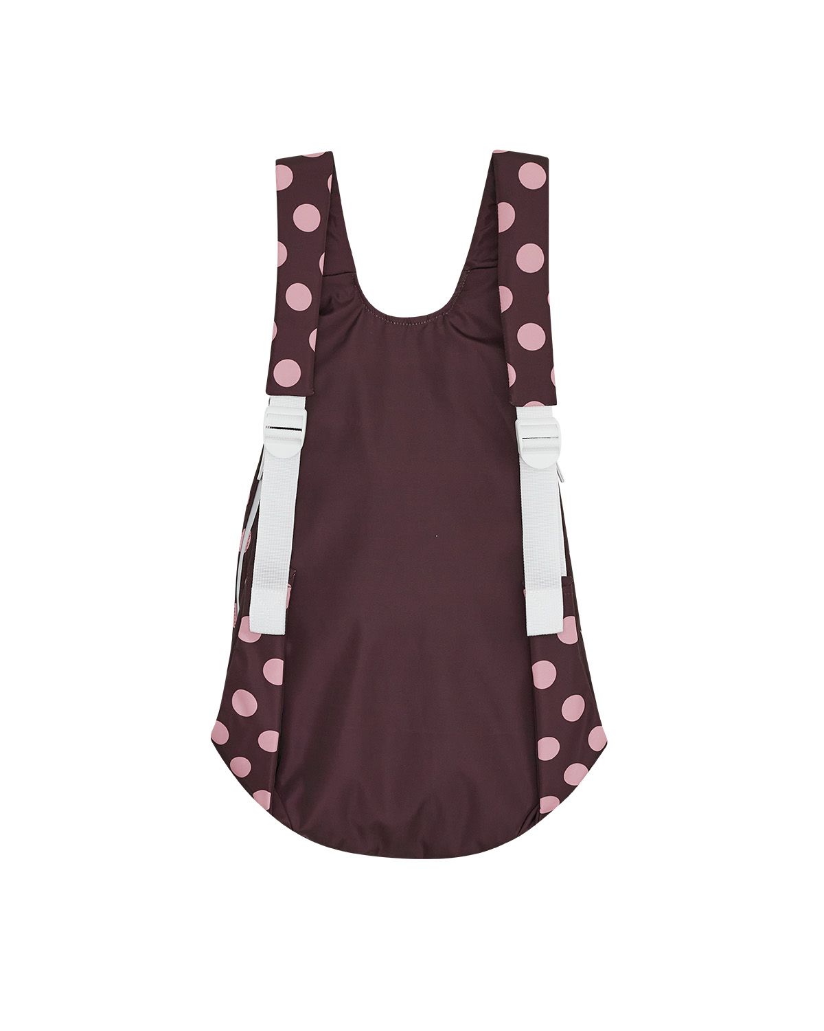 더뮤지엄비지터(THEMUSEUMVISITOR) DOT UTILITY VOLUME BACKPACK (BURGUNDY)