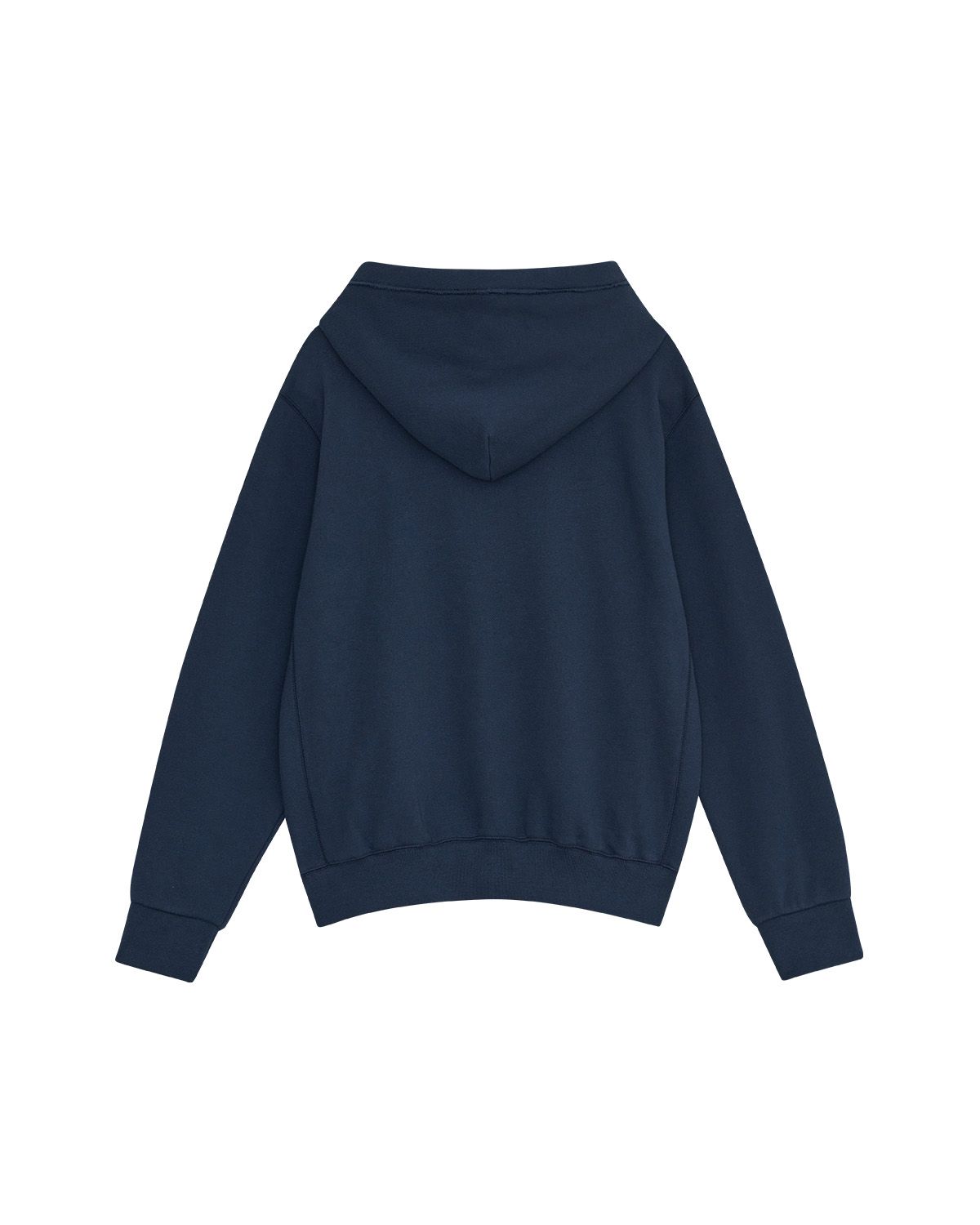 더뮤지엄비지터(THEMUSEUMVISITOR) MUSEUM APPLIQUE HOODIE (NAVY)