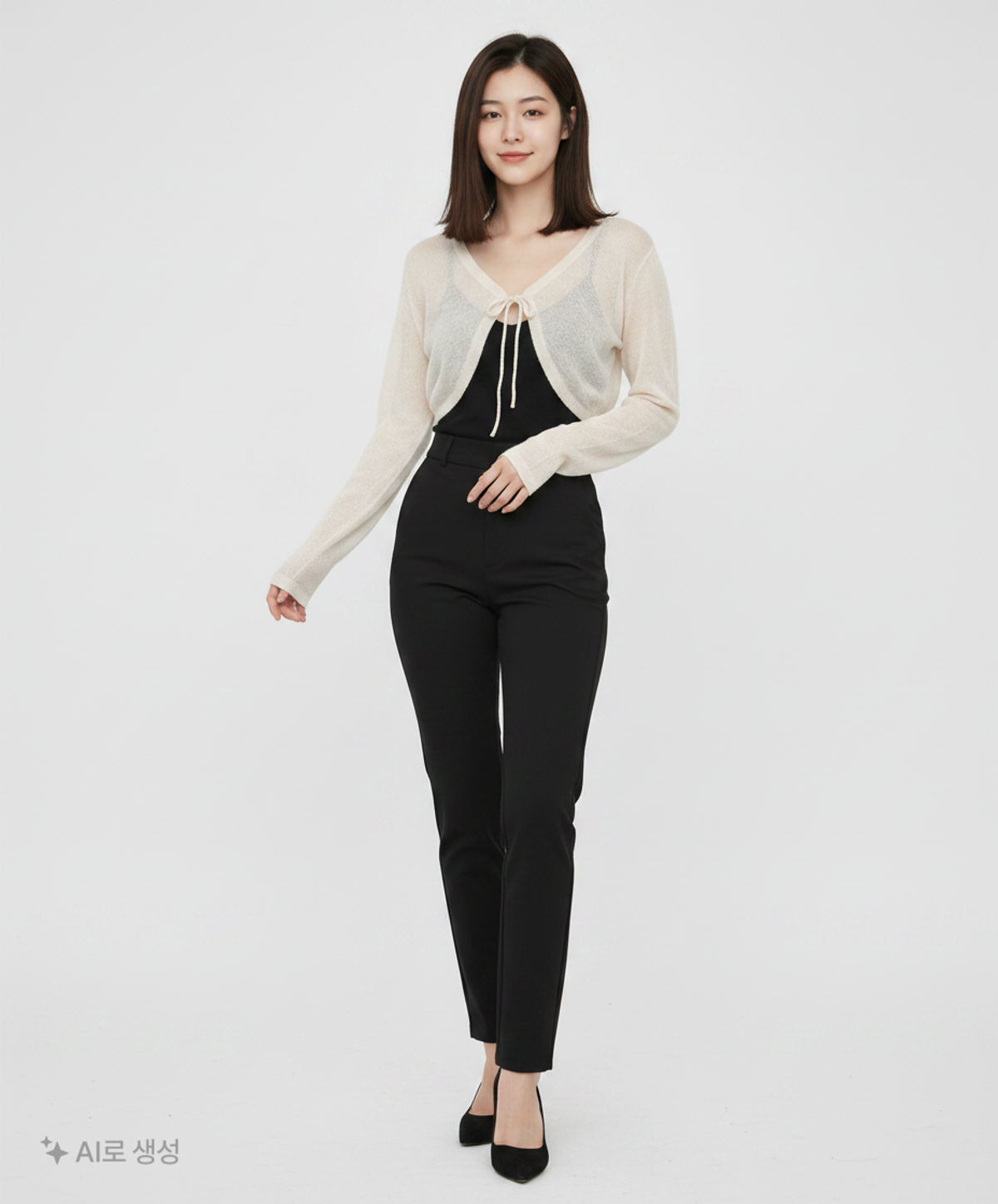 탑텐(TOPTEN) 카디건 L