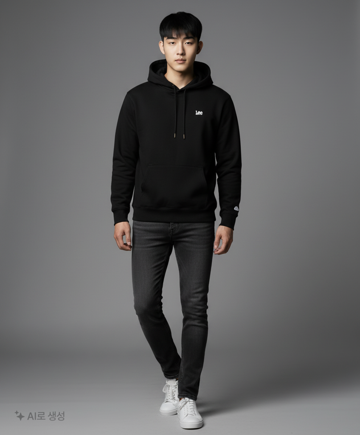 리(LEE) 후드 티셔츠 L