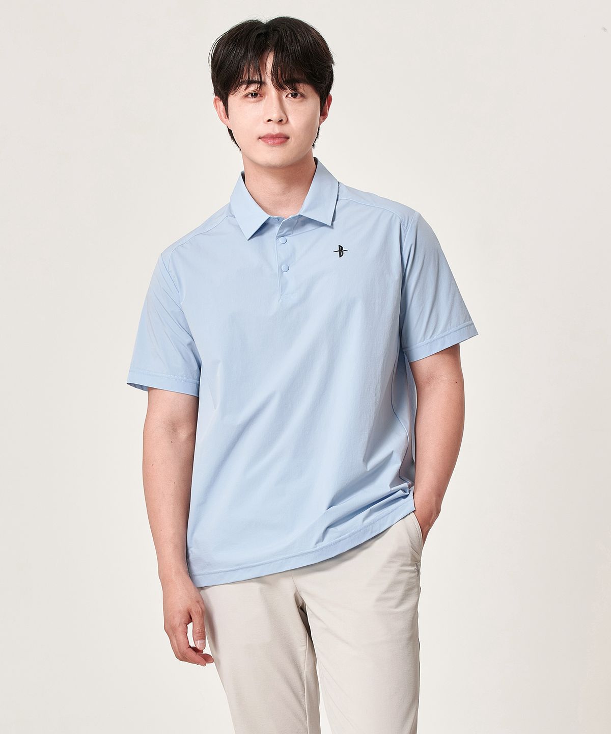 빌트모아(BILTMORE) 남성 아이스 프레쉬 피케 폴로 반팔 티셔츠