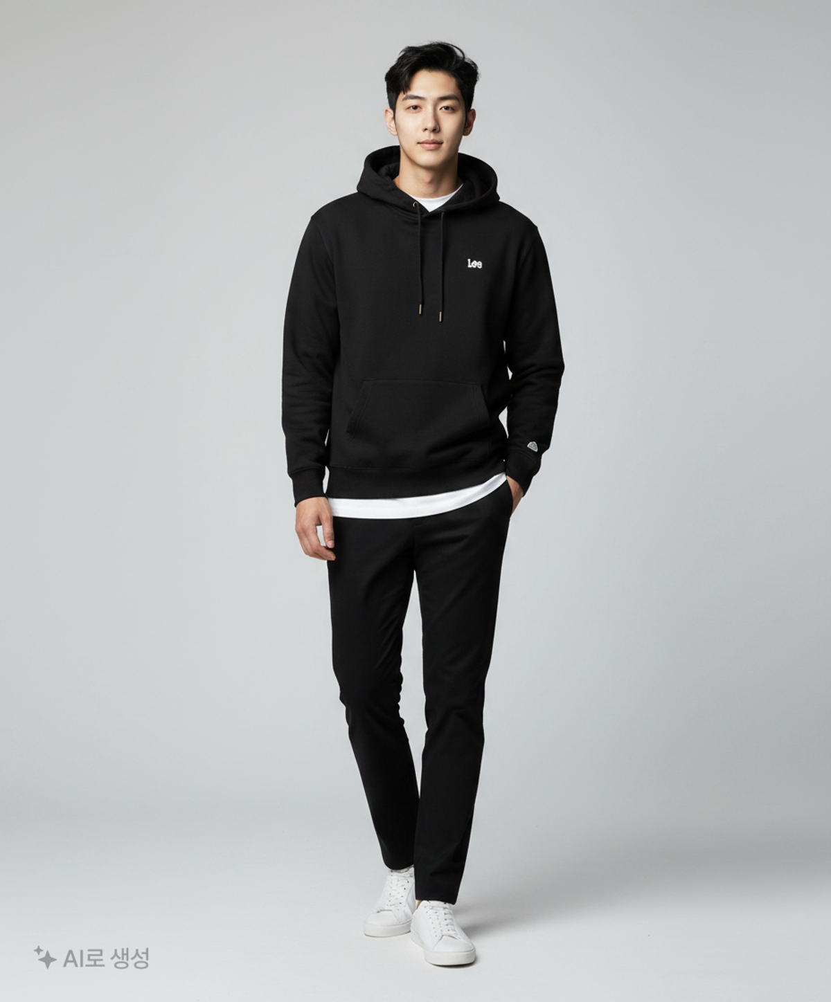 리(LEE) 후드 티셔츠 M