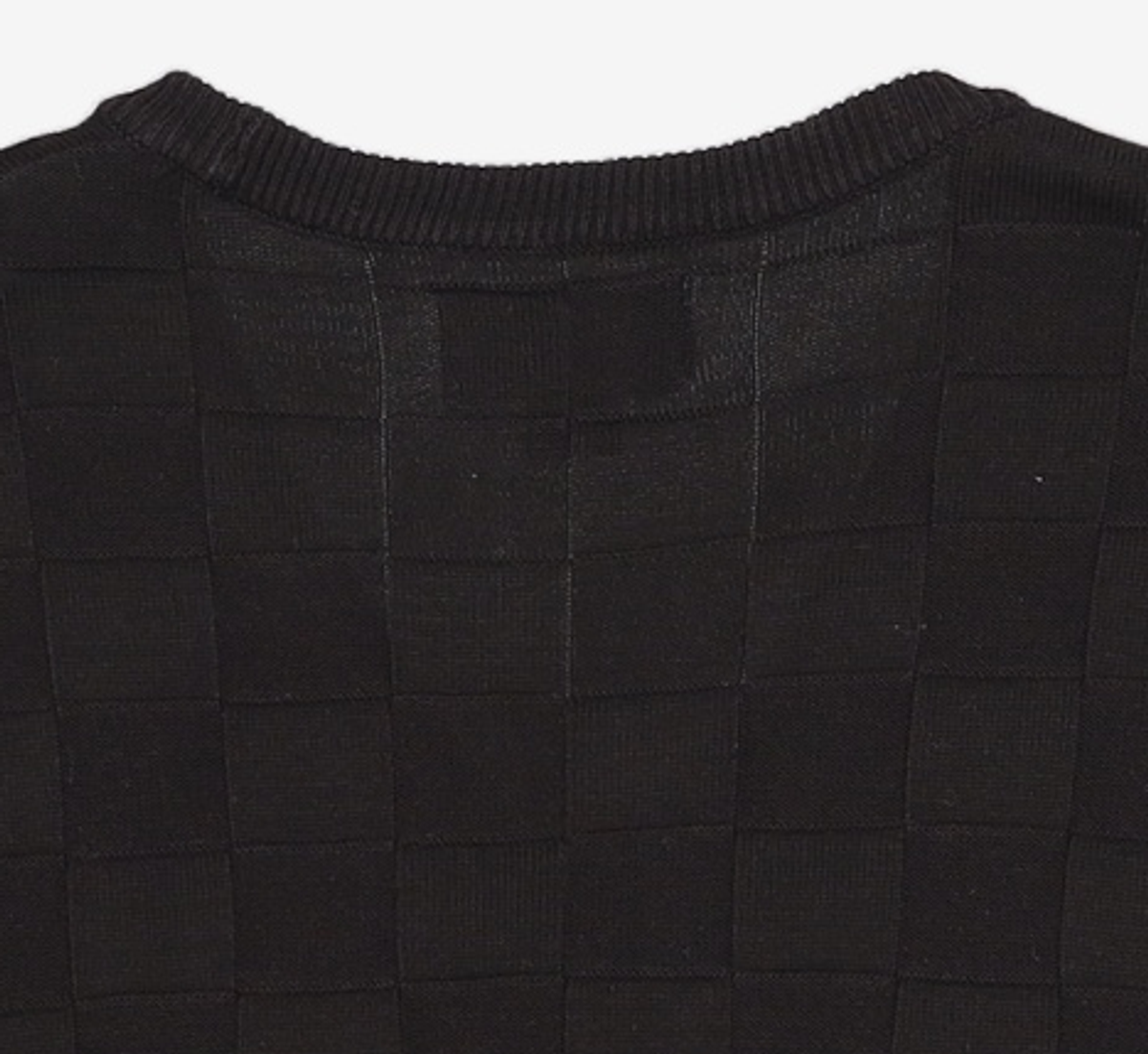 디스이즈네버댓(THISISNEVERTHAT) Reverse Block Cardigan Black S