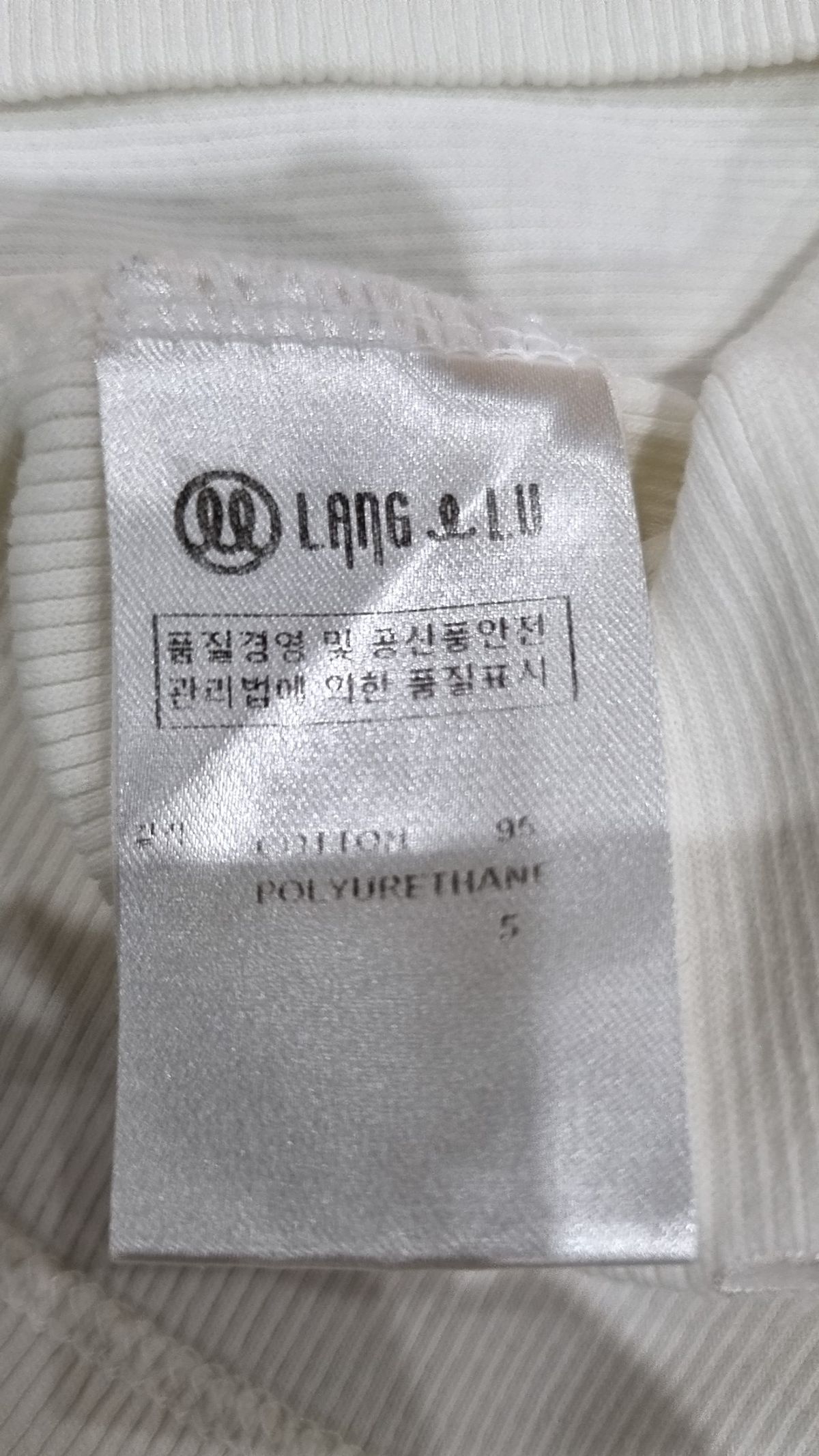 랭앤루(LANGNLU) 반소매 티셔츠 XS