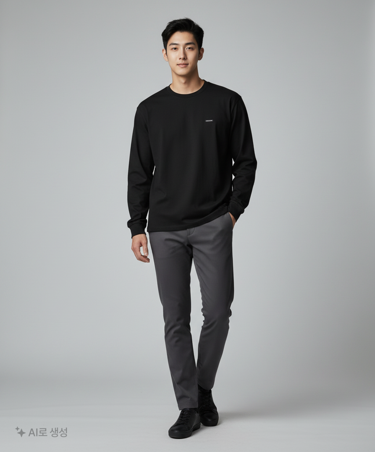 디스이즈네버댓(THISISNEVERTHAT) (SS22) T.N.T. Classic HDP L/S Tee Black XL