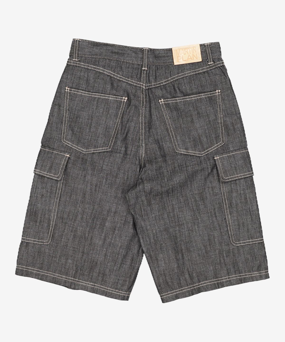 마틴플랜(MARTIN PLAN) Martin Half Denim - BLACK M