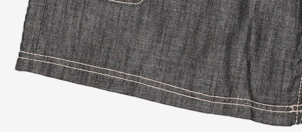 마틴플랜(MARTIN PLAN) Martin Half Denim - BLACK M