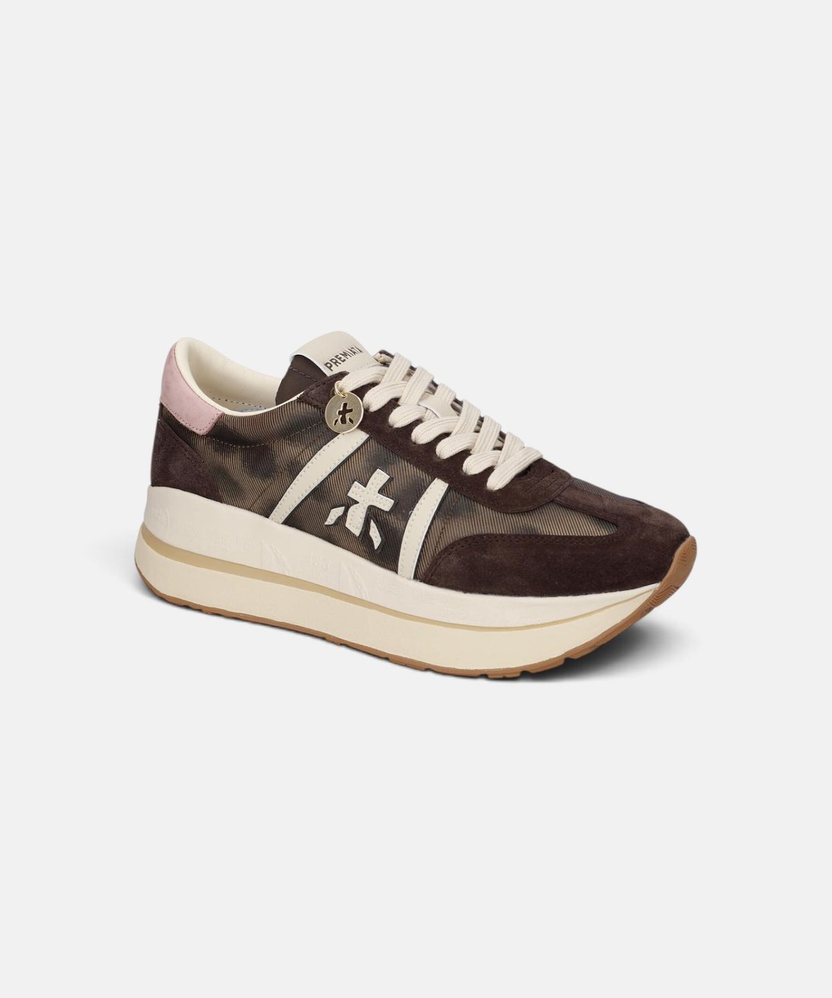 프리미아타(PREMIATA) [26FW][BETHCOIN] 진한 브라운 여성 베스코인 스니커즈