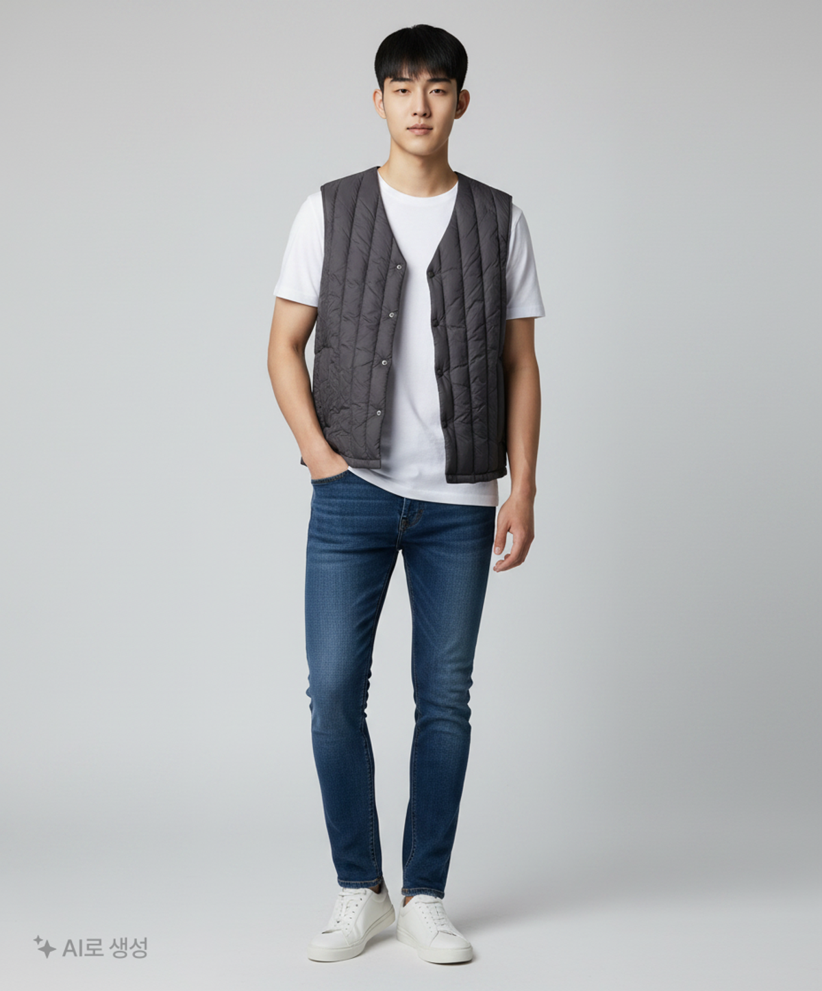 무신사 스탠다드(MUSINSA STANDARD) 패딩 베스트 L