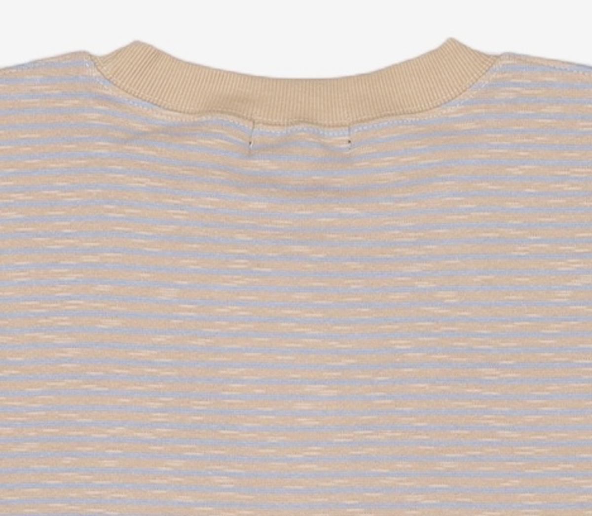 오가프(OGARP) Stripe Eagle Patch Tee Beige 2