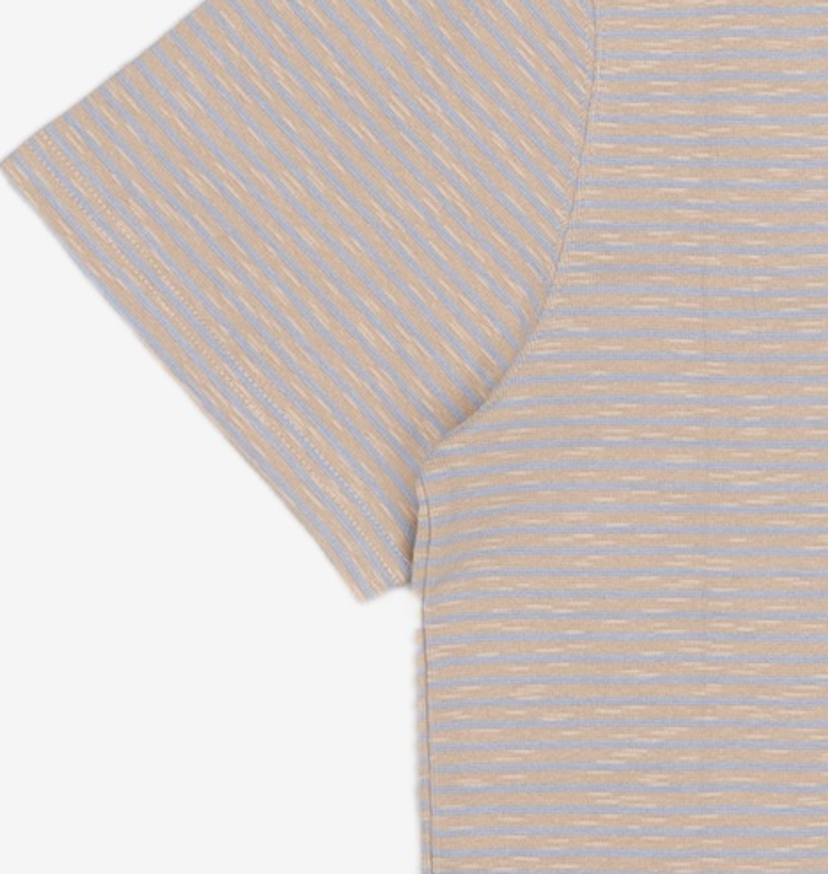 오가프(OGARP) Stripe Eagle Patch Tee Beige 2