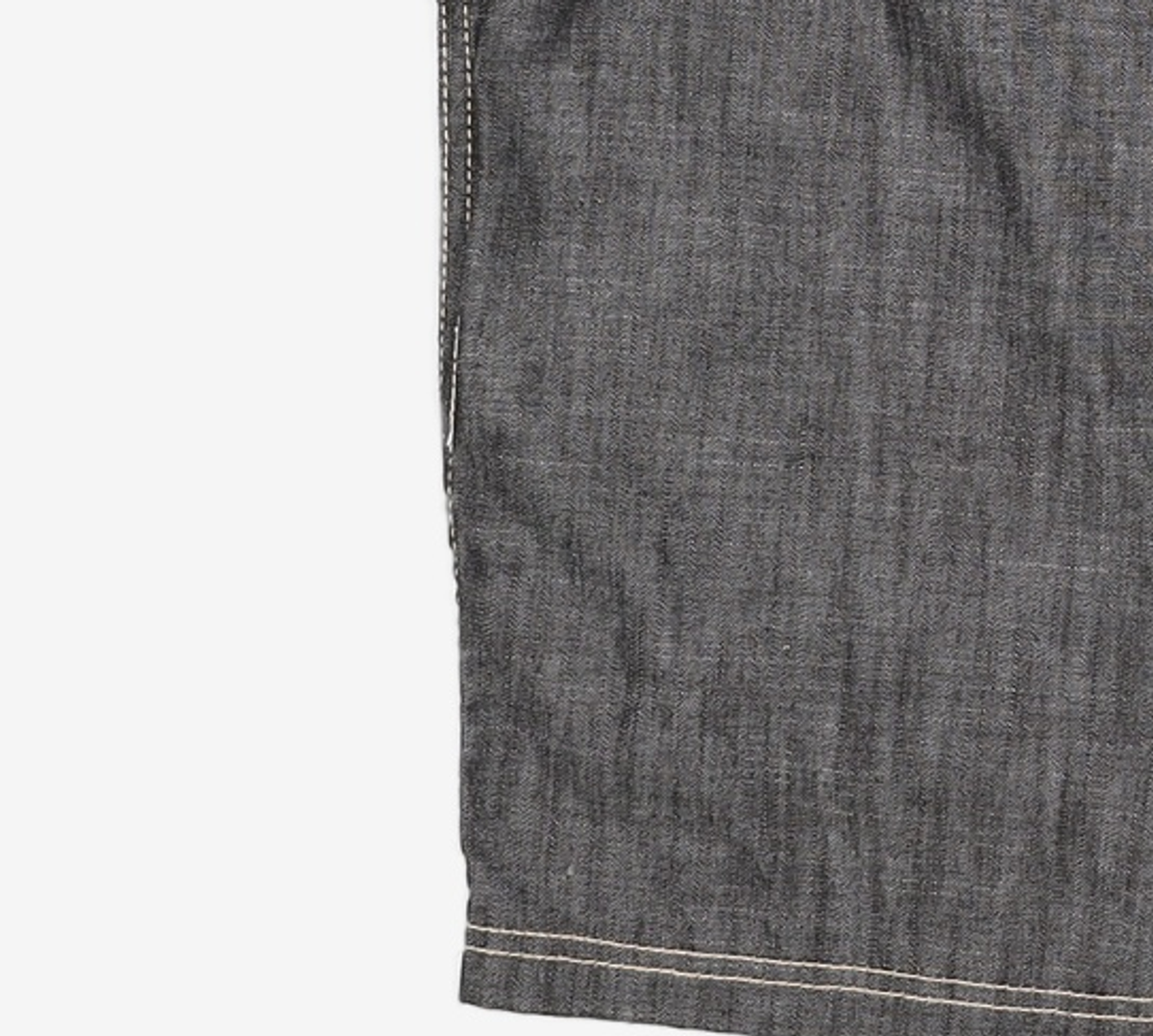 마틴플랜(MARTIN PLAN) Martin Half Denim Shirts - BLACK M