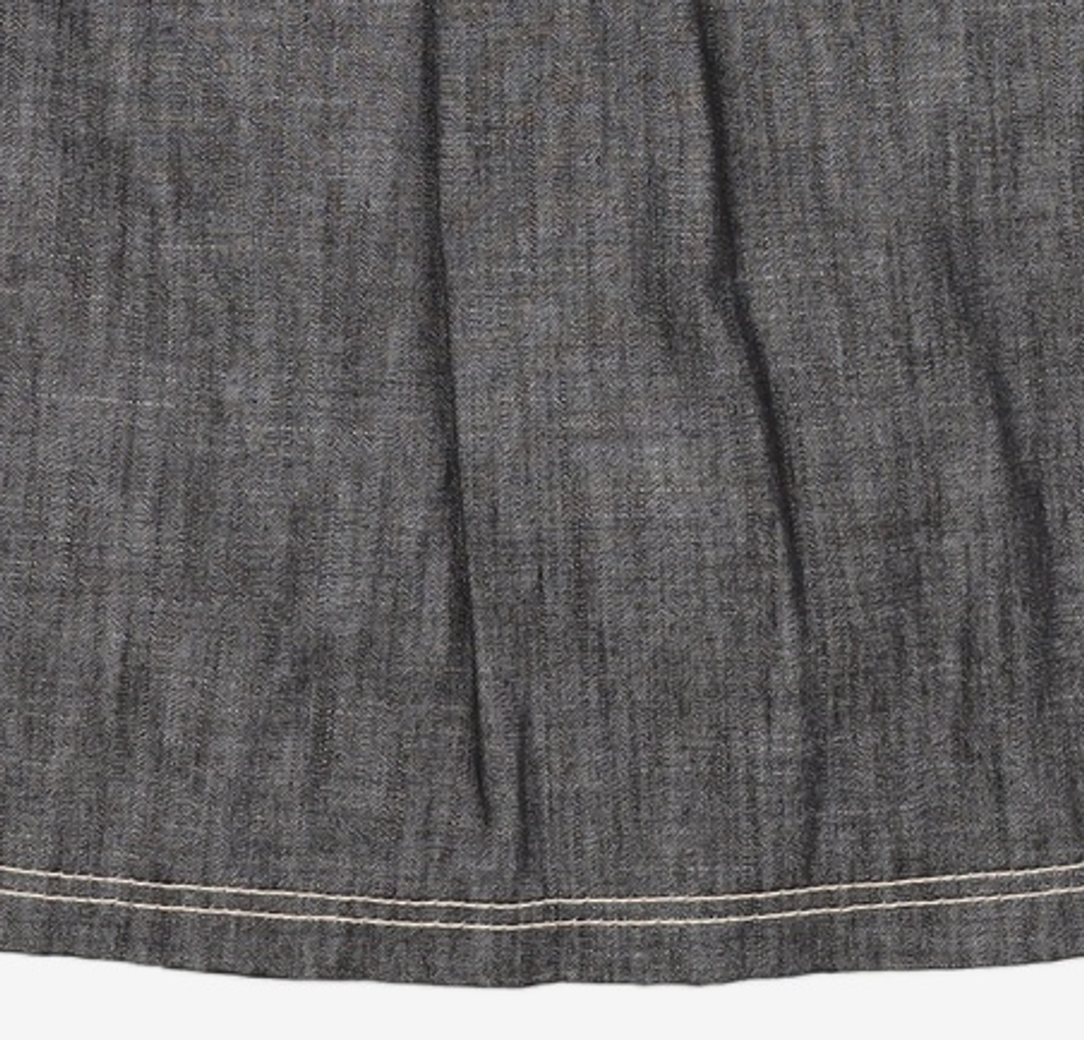 마틴플랜(MARTIN PLAN) Martin Half Denim Shirts - BLACK M