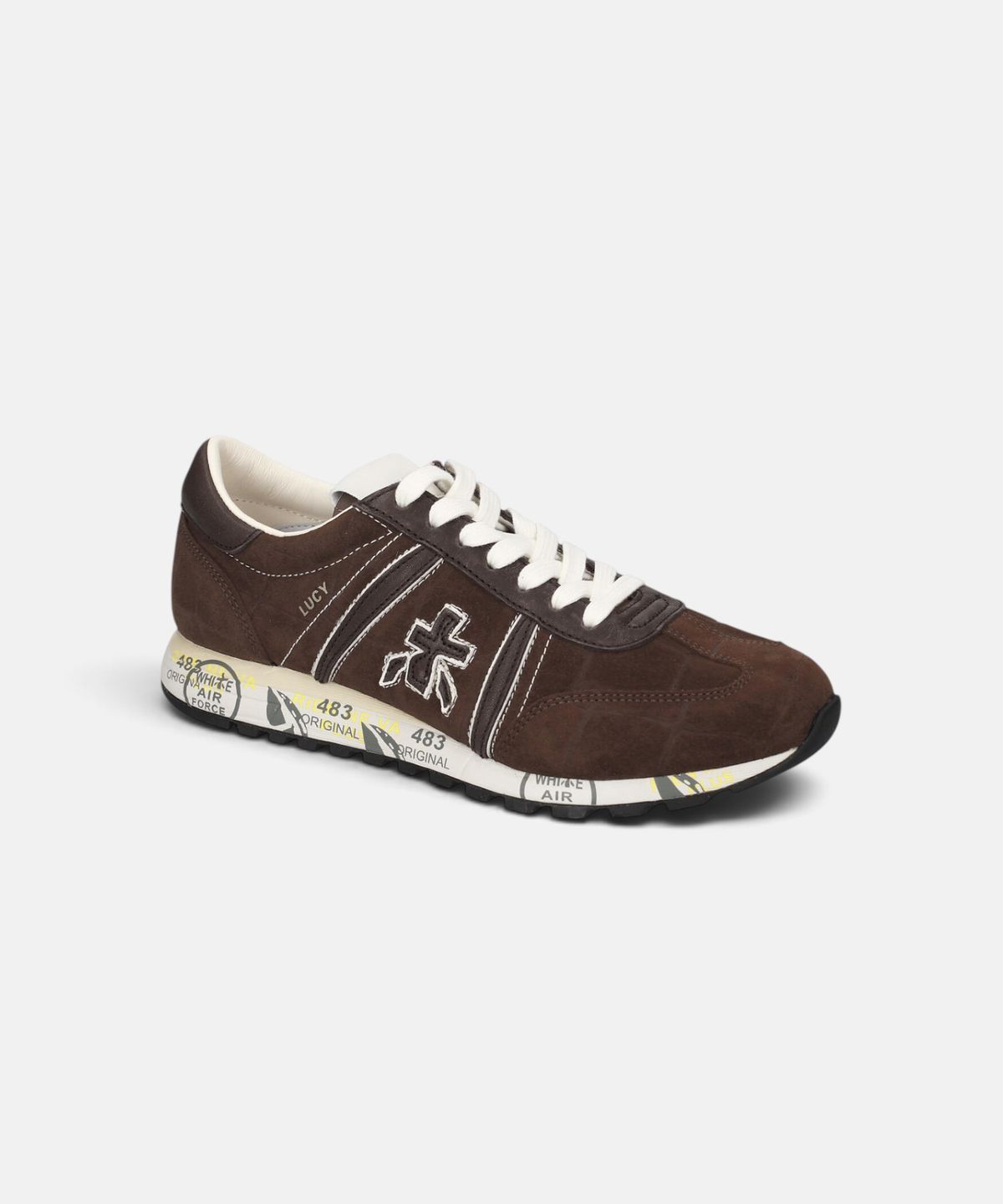 프리미아타(PREMIATA) [26FW][LUCYD] 진한 브라운 여성 루시D 스니커즈