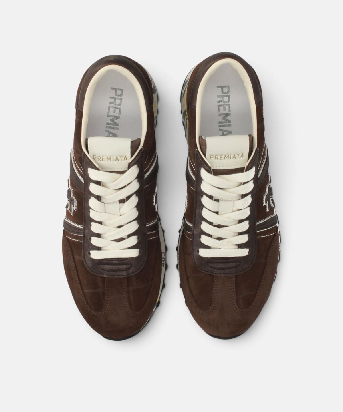 프리미아타(PREMIATA) [26FW][LUCYD] 진한 브라운 여성 루시D 스니커즈