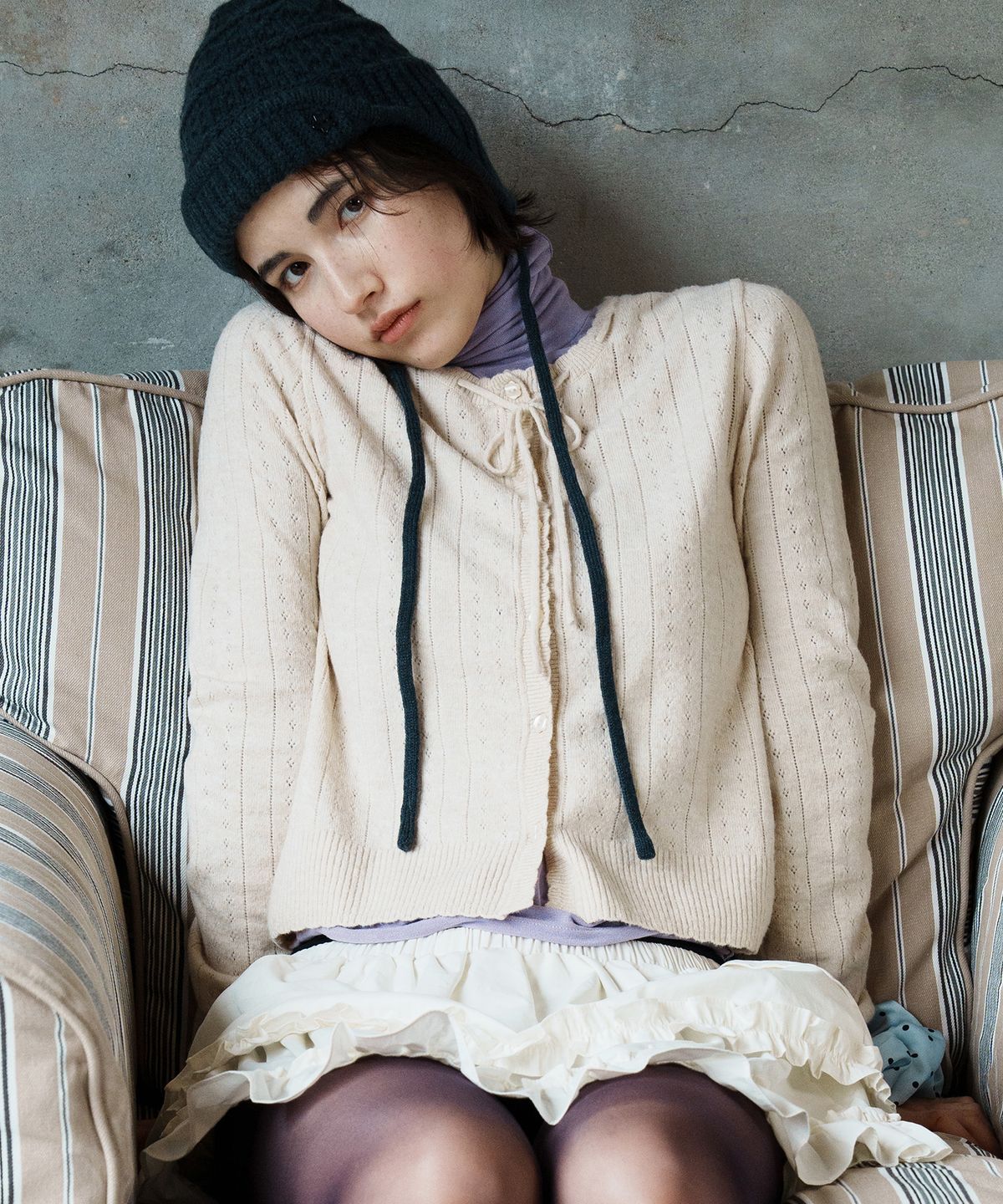 락피쉬웨더웨어(ROCKFISH WEATHERWEAR) LACE CARDIGAN - 4 colors