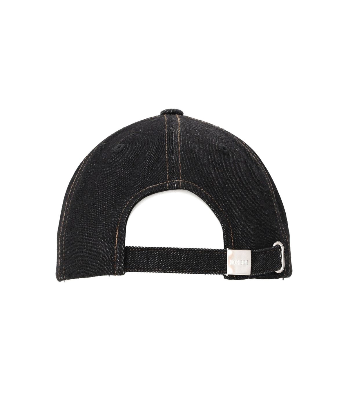 본봄(BONBOM) BONBOM LOGO BALL CAP-BLACK DENIM
