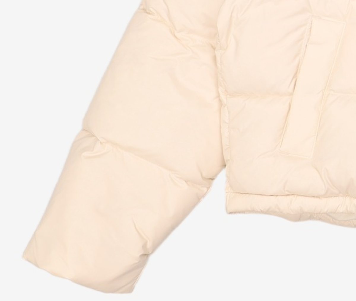 마리떼 프랑소와 저버(MARITHÉ + FRANҪOIS GIRBAUD) W BASIC DUCK DOWN CROP PUFFER ivory M